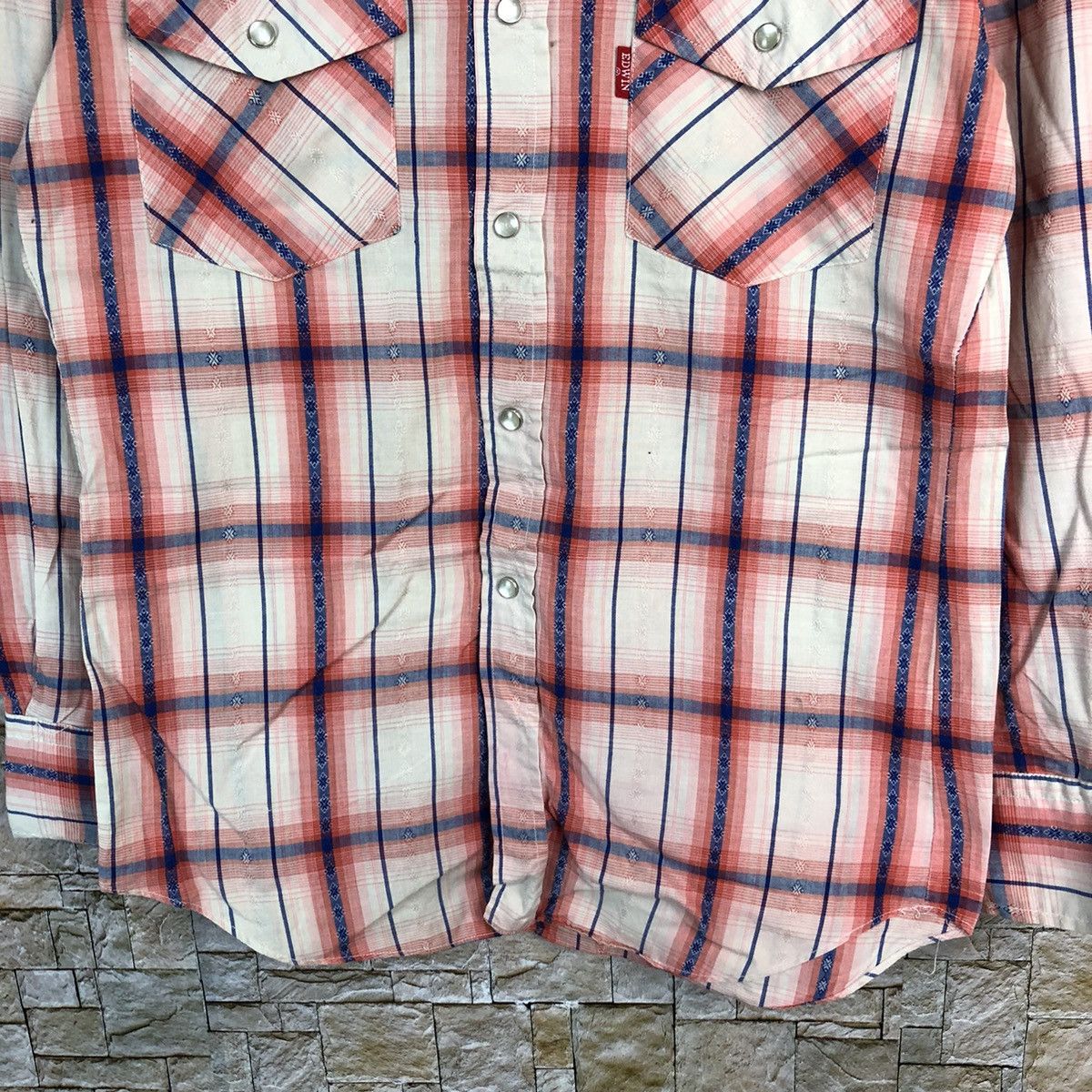 Edwin Edwin Pink checkered vintage japan Flannel #A247 Size US S / EU 44-46 / 1 - 6 Thumbnail