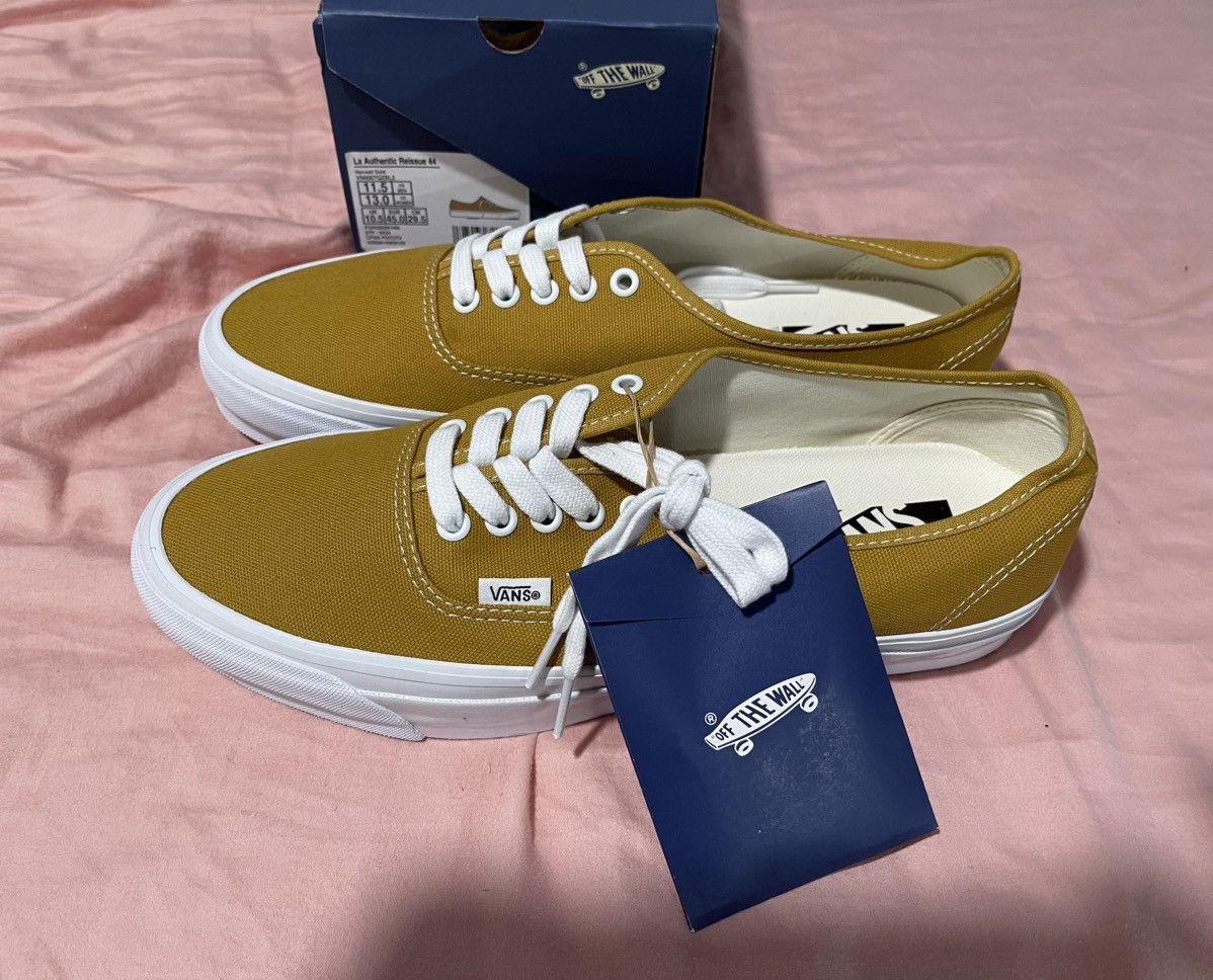 Vans Premium Authentic 44 Harvest Gold OTW Size 11.5 Men’s NIB Size US 11.5 / EU 44-45 - 3 Thumbnail