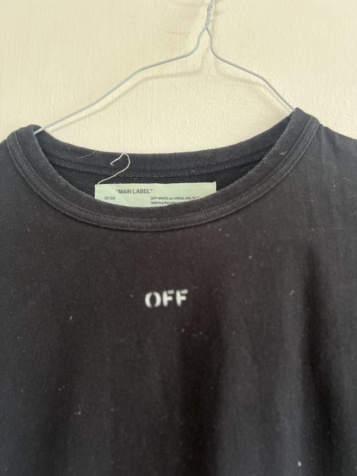 Off-White Off white OG seeing things TEE Size US M / EU 48-50 / 2 - 4 Thumbnail