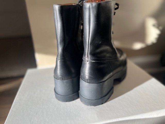 Robert Clergerie Clergerie Waddie Leather Platform Boots Size US 8 / IT 38 - 4 Thumbnail