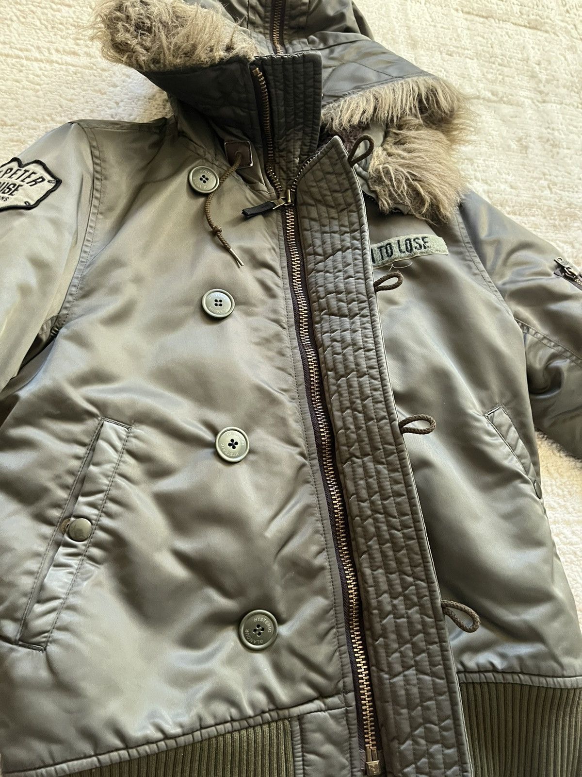 Hysteric Glamour Hysteric Glamour N2B Bomber Jacket Size US S / EU 44-46 / 1 - 5 Thumbnail