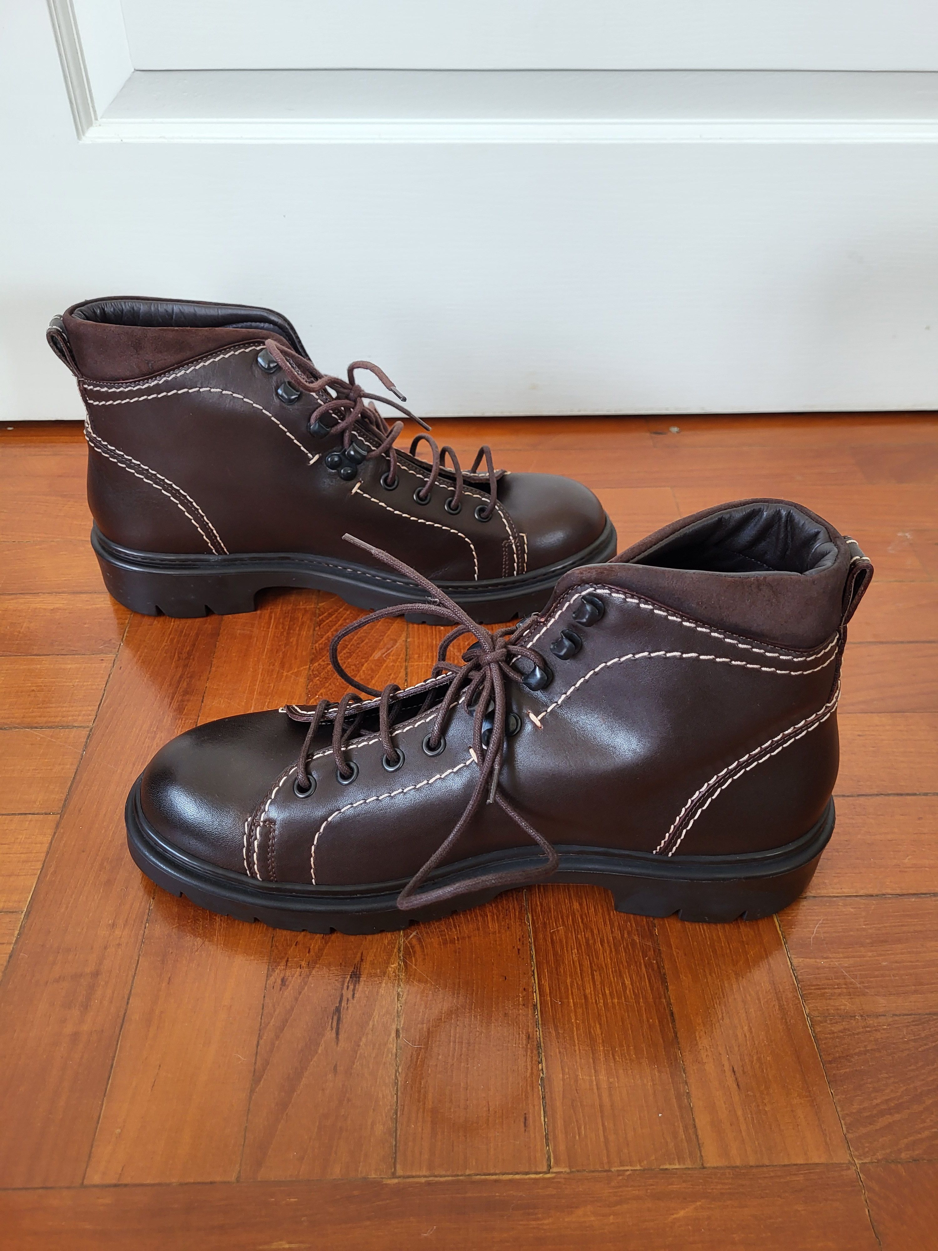 Louis Vuitton Louis Vuitton Leather Tie Up Boots UK6.5 Size US 7.5 / EU 40-41 - 5 Thumbnail