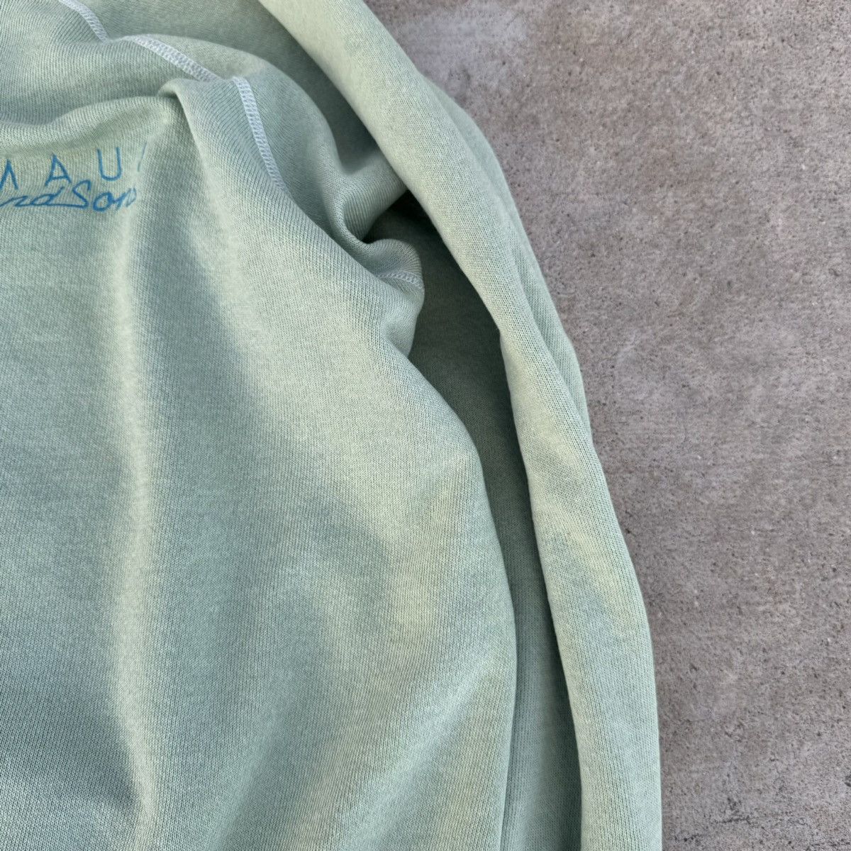 Hanes Vintage 90s USA Made Earth Tone Green Maui Crewneck Fits S Size US S / EU 44-46 / 1 - 9 Thumbnail