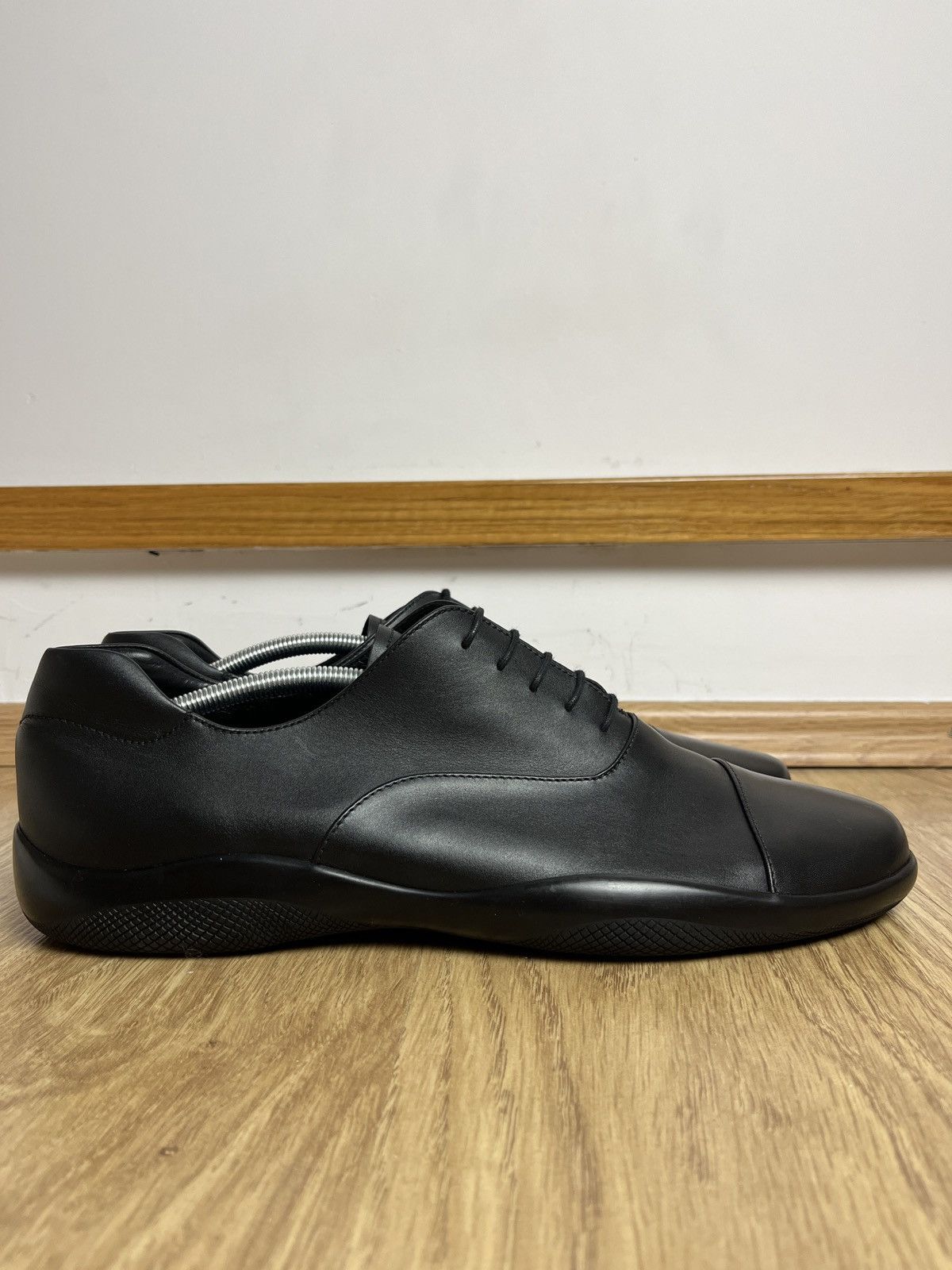Prada Prada Men's Toblach Leather Sneakers Size 13US Size US 13 / EU 46 - 1 Thumbnail