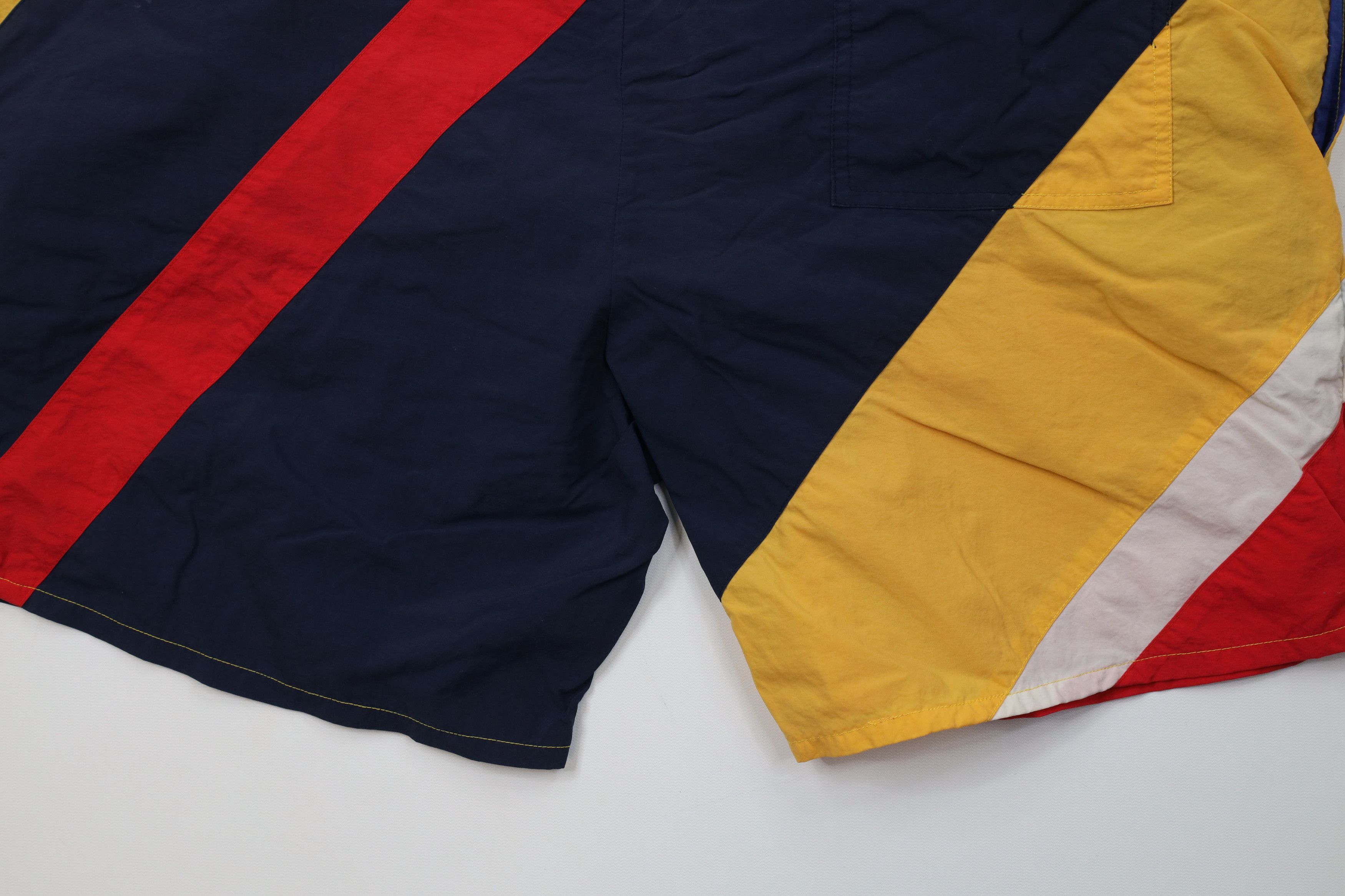 Nautica AS IS Vintage 90s Nautica Block Lined Shorts Swim Trunks Size US 38 / EU 54 - 10 Thumbnail