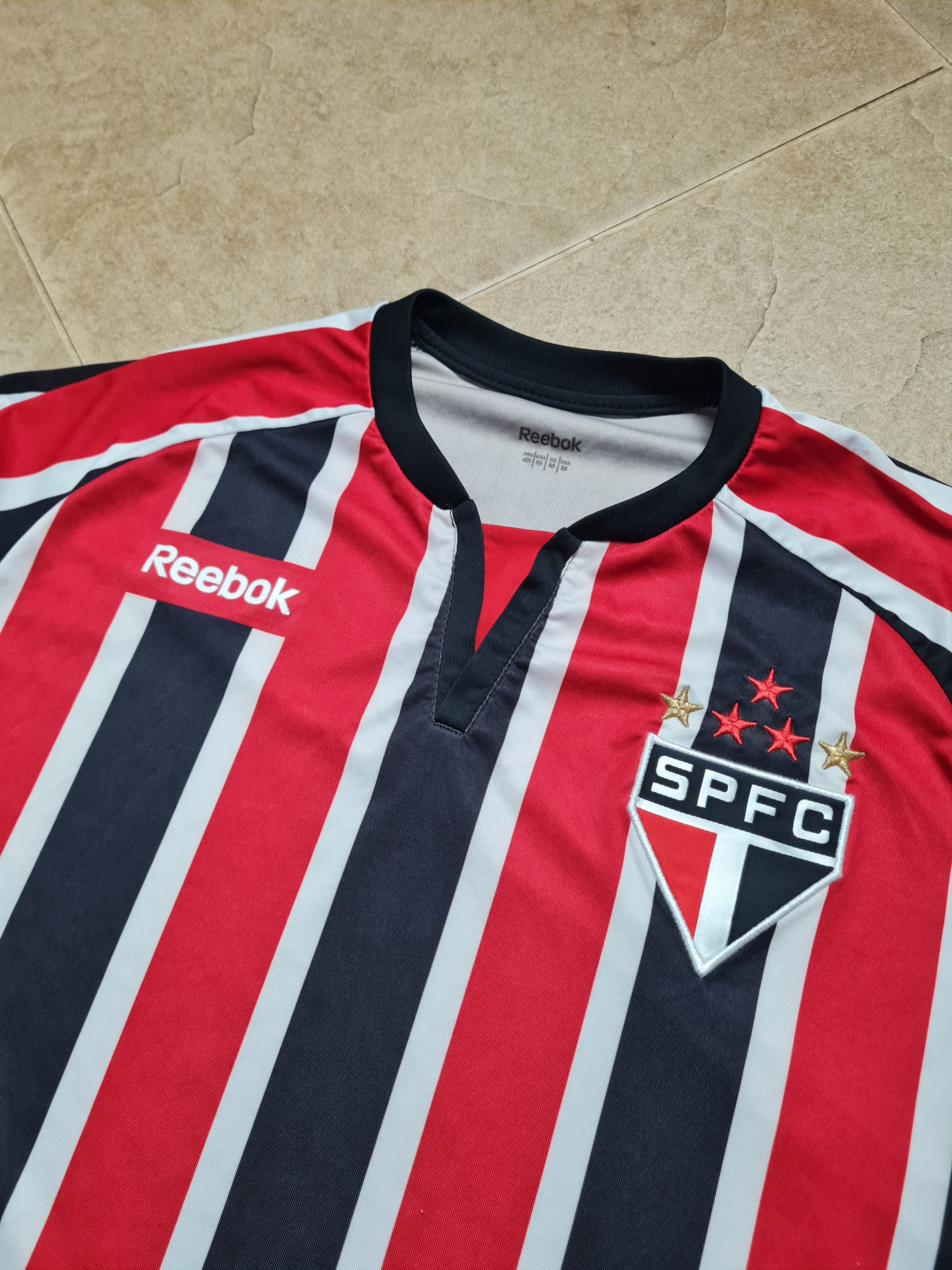 Reebok Football Jersey Rare REEBOOK São Paulo FC 2010 Soccer Shirt Size US M / EU 48-50 / 2 - 2 Thumbnail