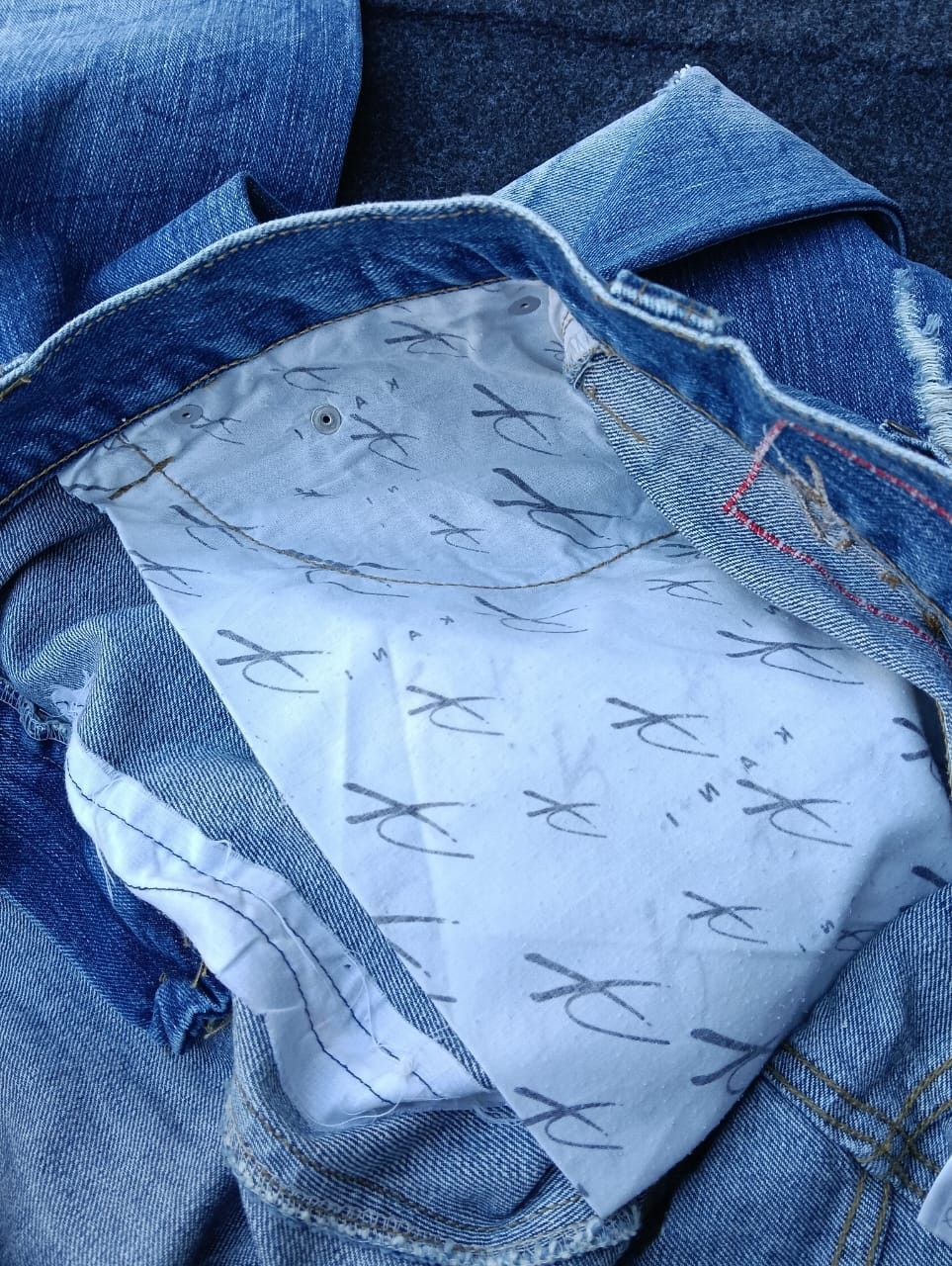 Karl Kani 90s Hip hop Karl Kani Baggy skater jeans distressed wash W36 Size US 36 / EU 52 - 4 Thumbnail
