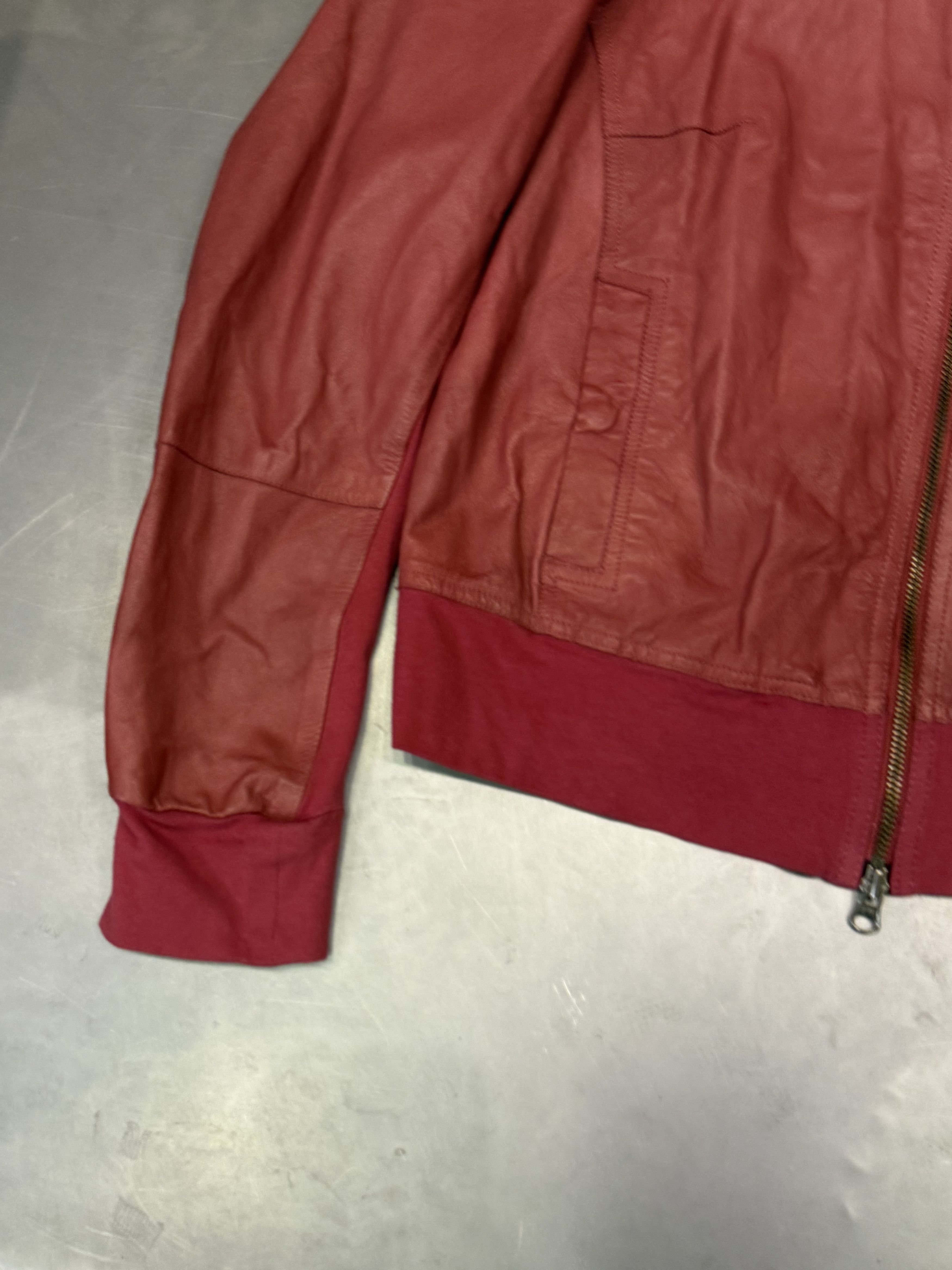 Emporio Armani Vintage Armani Jeans cropped leather jacket Size M / US 6-8 / IT 42-44 - 4 Thumbnail