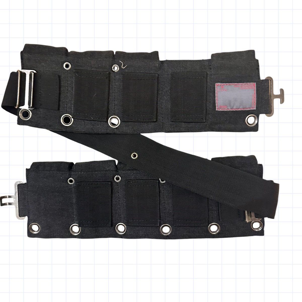 C2H4 Black C2H4 Cross Body Bag Ammo Belt Bandolier Crossbody Size ONE SIZE - 6 Thumbnail