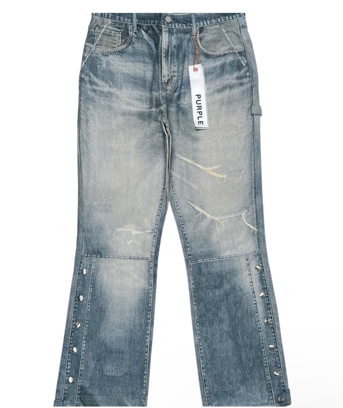 Purple Brand Purple Brand Indigo Carpenter Pants Size US 32 / EU 48 - 3 Thumbnail