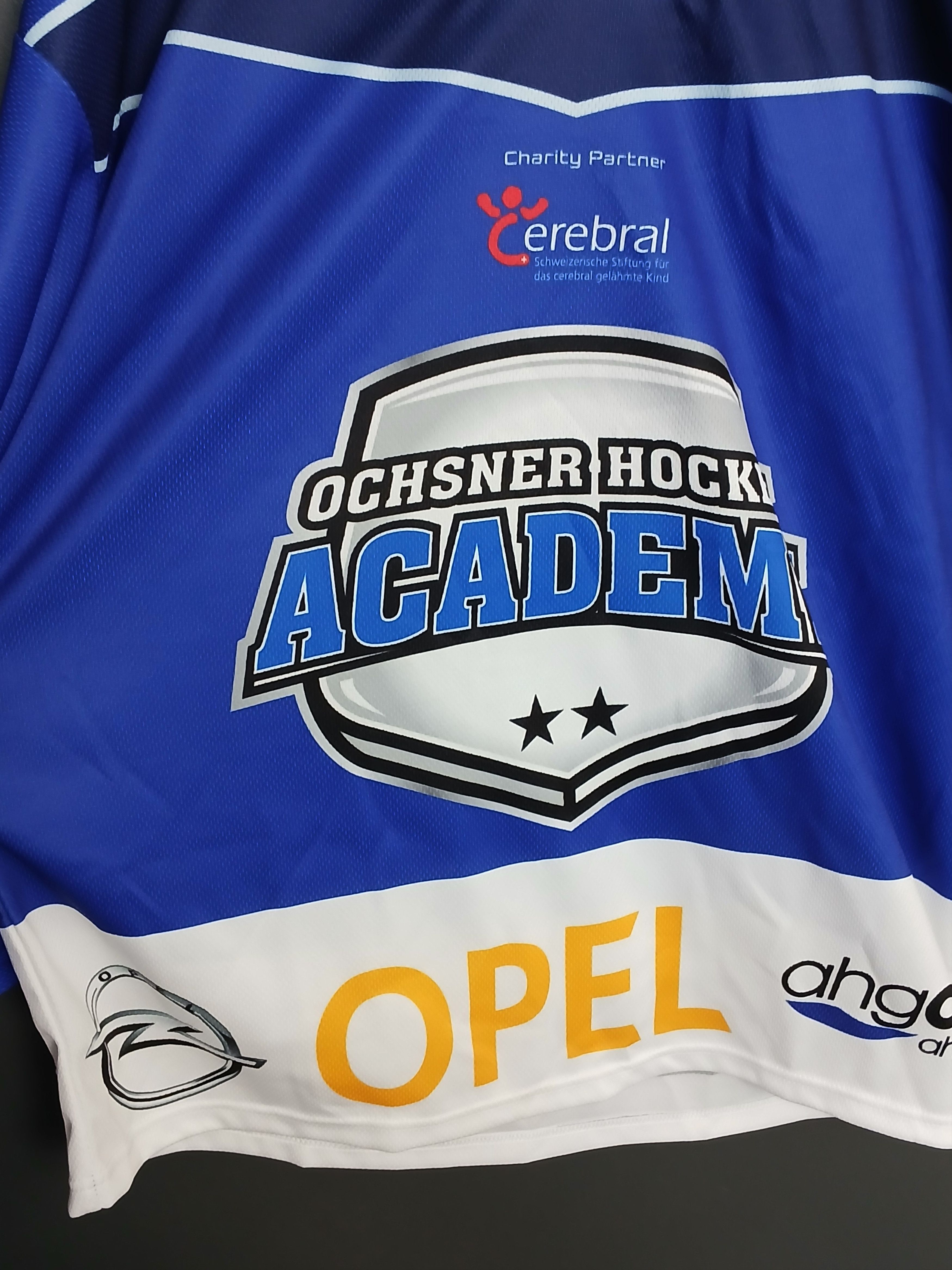 NHL Switzerland Ochsner Hockey Academy Jersey Size US L / EU 52-54 / 3 - 3 Thumbnail
