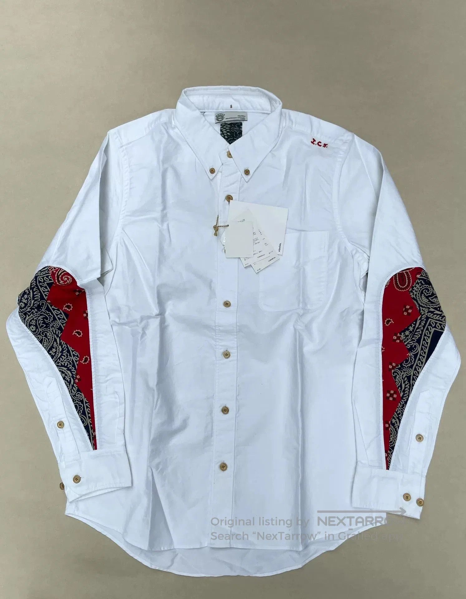 Visvim Visvim Albacore L/S Bandana Patch Shirt. Size US M / EU 48-50 / 2 - 1 Thumbnail