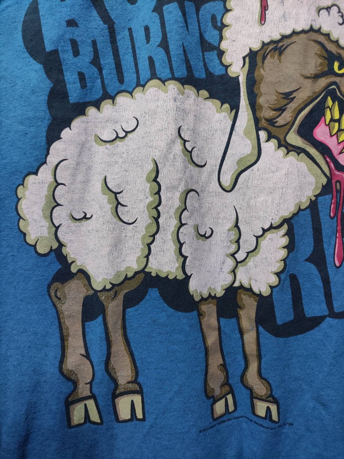 Band Tees Vtg August Burns Red Band " Wolf In Sheep " Art T-Shirt Size US M / EU 48-50 / 2 - 4 Thumbnail