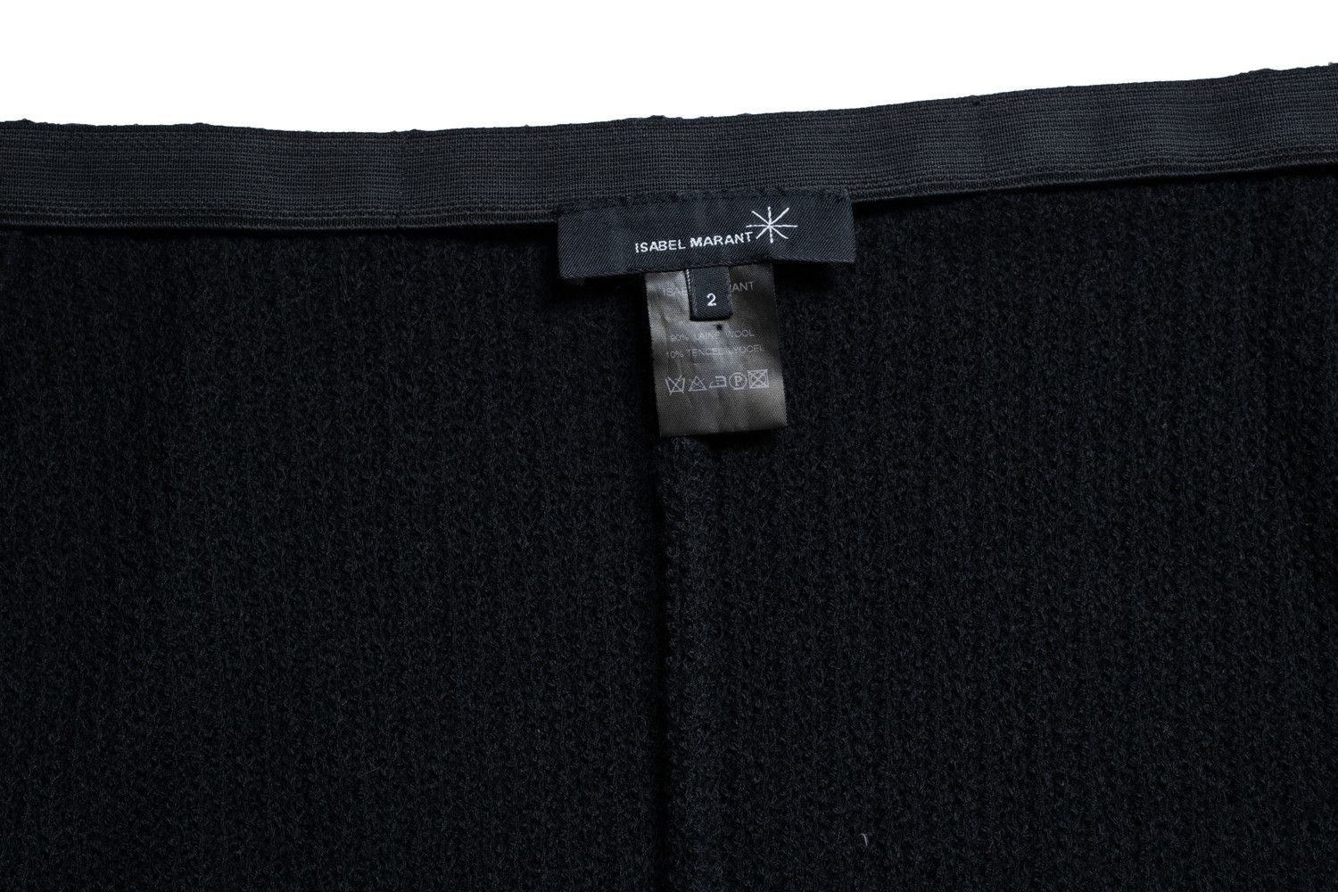 Isabel Marant Isabel Marant, Black wool wrap skirt Size 28" / US 6 / IT 42 - 7 Thumbnail