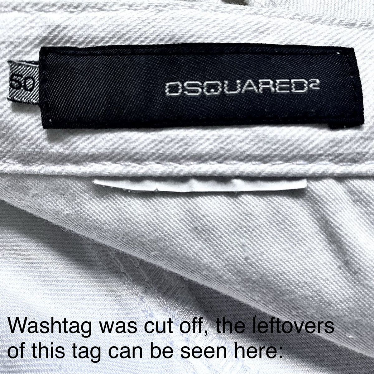 Dsquared2 Dsquared2 Archival SS'08 White Denim Shorts Vintage Jeans Size US 34 / EU 50 - 20 Thumbnail