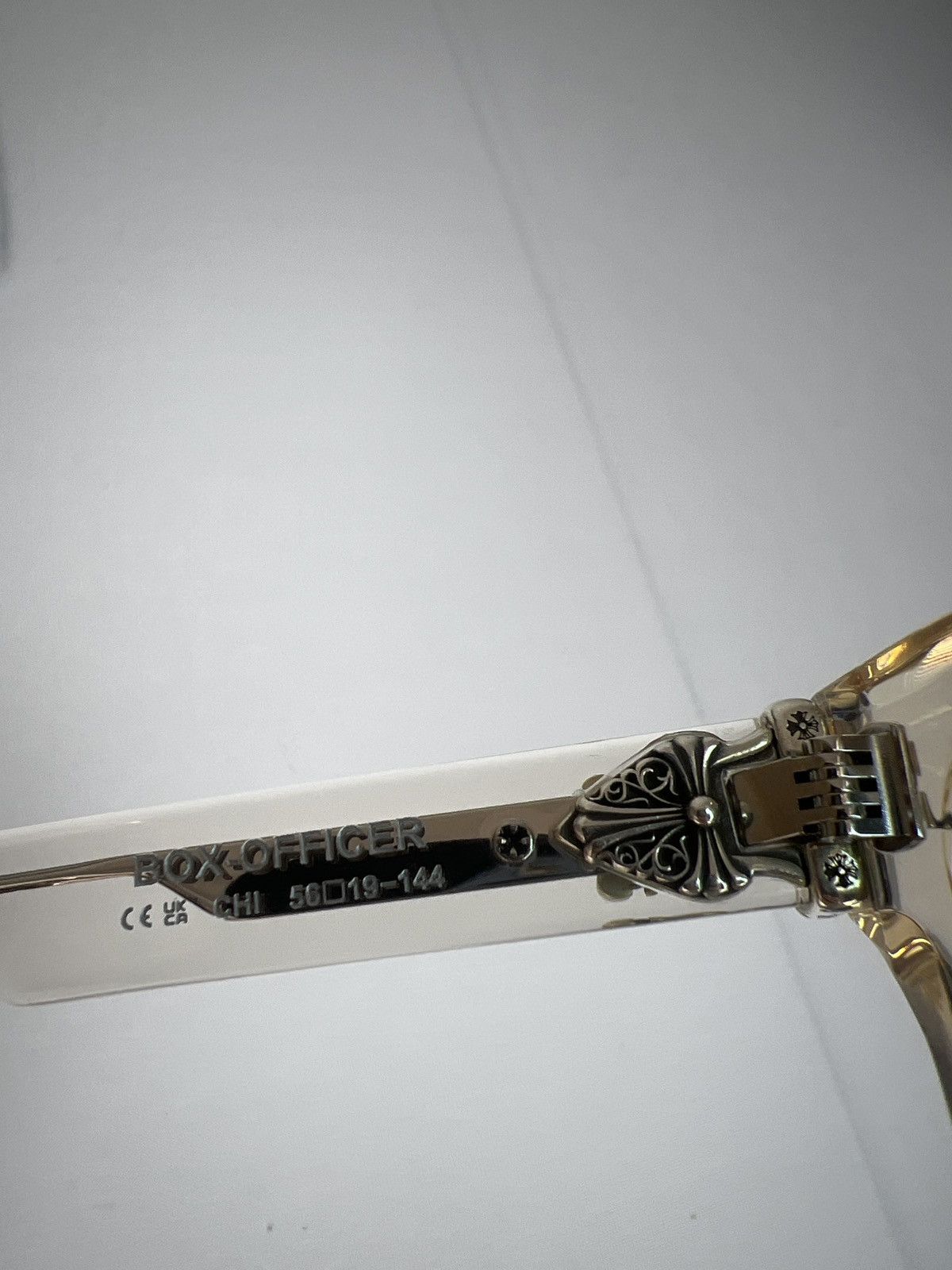 Chrome Hearts Chrome Hearts Box Officer CHI/Lagoon New Rare! 56-19-144 Size ONE SIZE - 12 Thumbnail