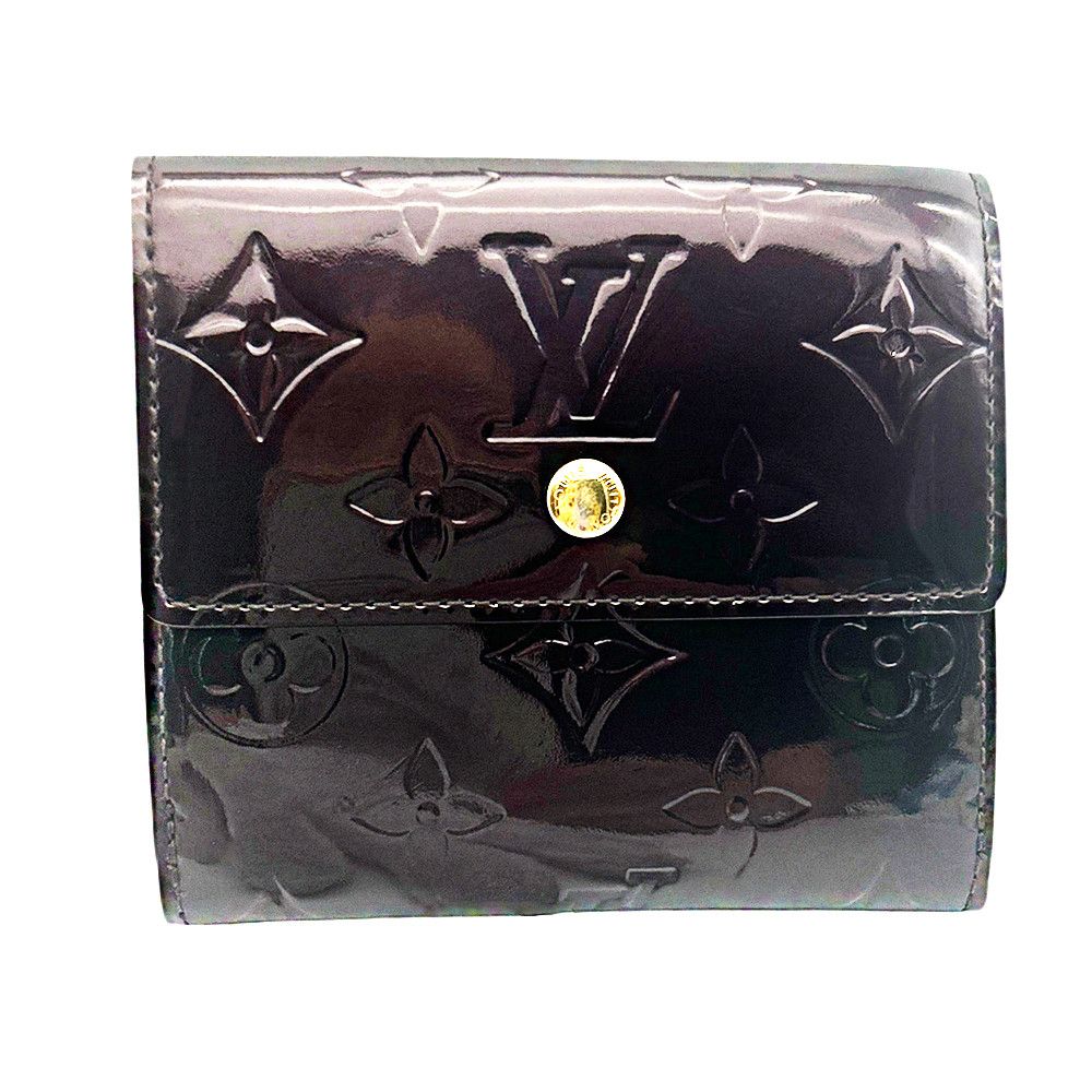 Louis Vuitton Louis Vuitton Elise Monogram Vernis Patent Leather Wallet Size ONE SIZE - 3 Thumbnail