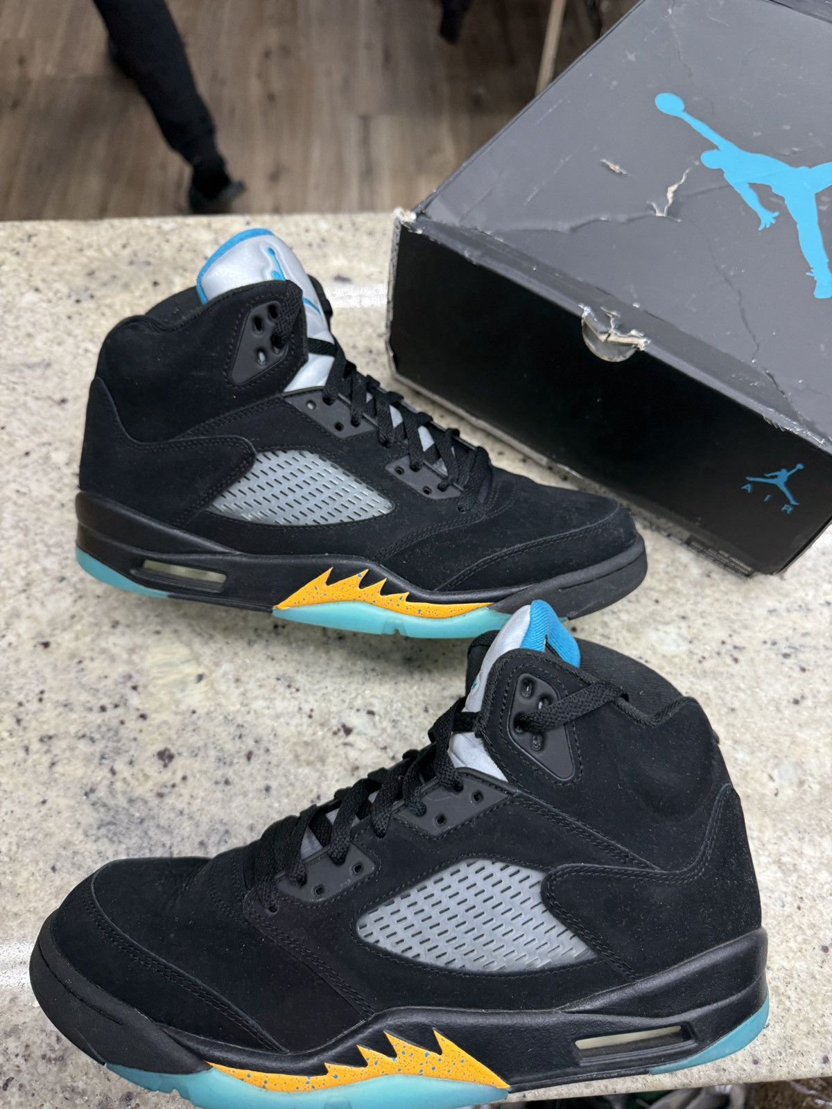 Jordan Brand Jordan 5 Retro Aqua Size US 11 / EU 44 - 1 Thumbnail