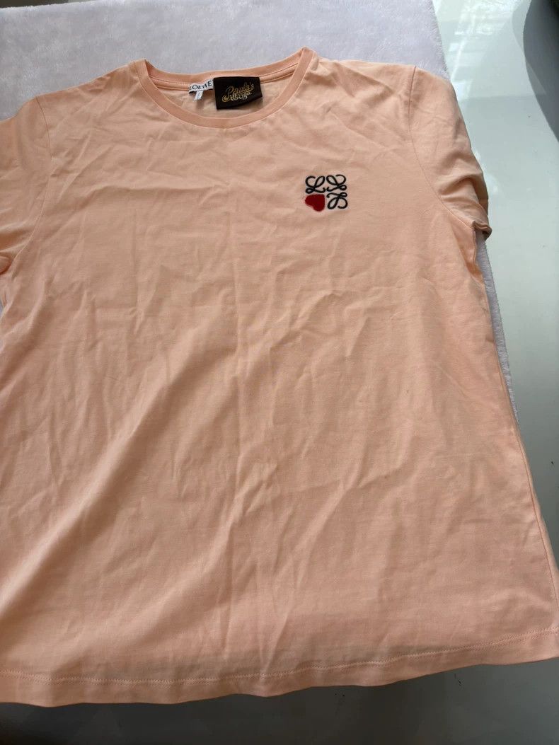 Loewe Loewe Pink Heart Short-Sleeve T-Shirt - dmc Size US M / EU 48-50 / 2 - 1 Thumbnail