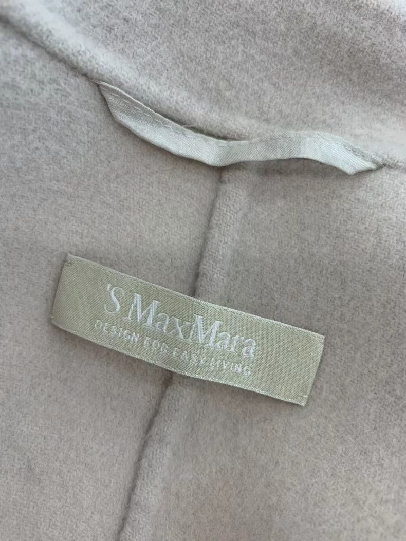 Max Mara Max Mara Glacier White Wool Coat Size M / US 6-8 / IT 42-44 - 7 Thumbnail