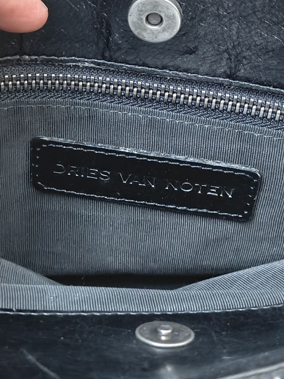 Dries Van Noten Dries Van Noten Leather Handbag Size ONE SIZE - 8 Thumbnail
