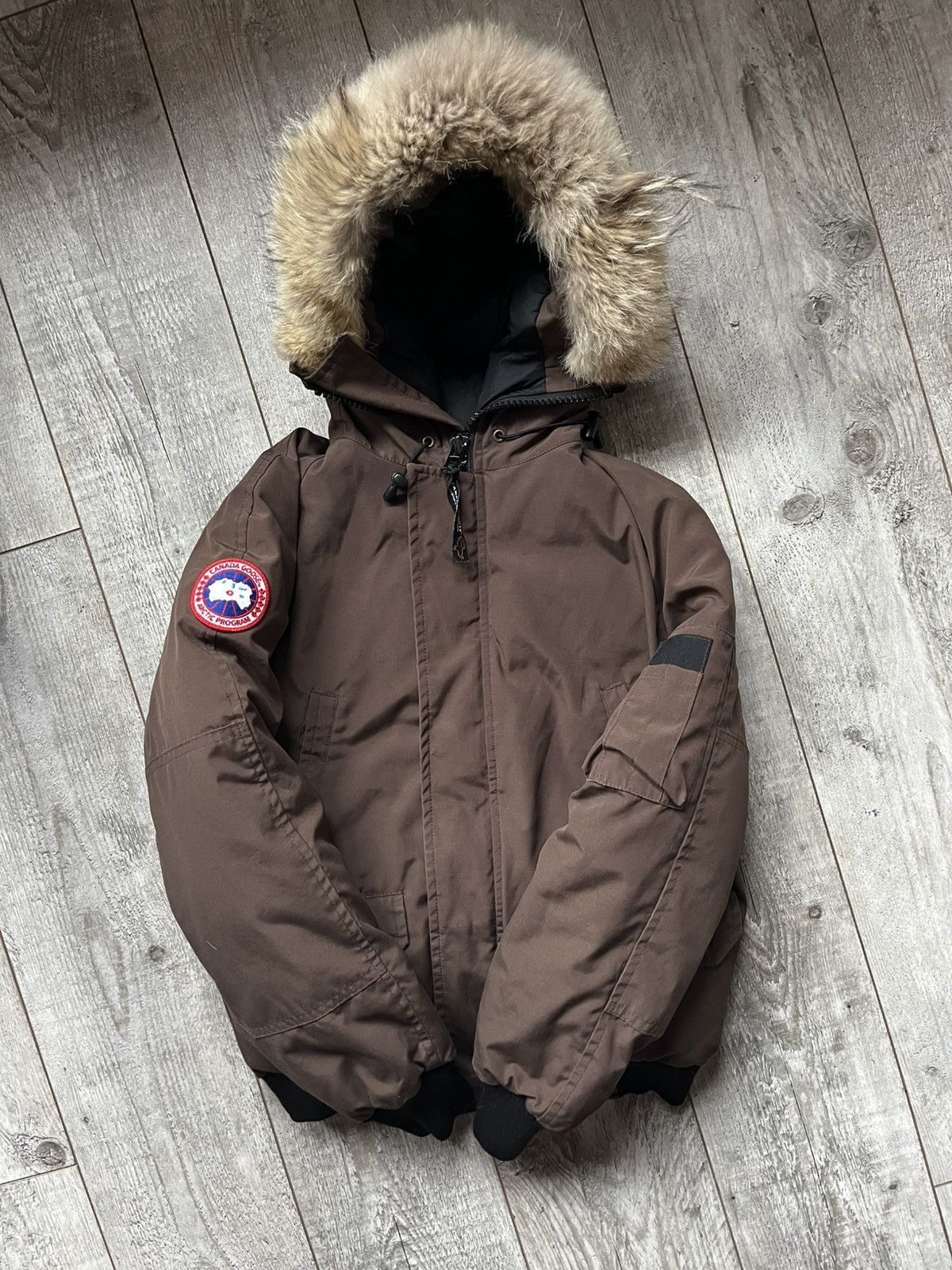 Canada Goose Chilliwack Brown Canada Goose Chilliwack Fur Hood