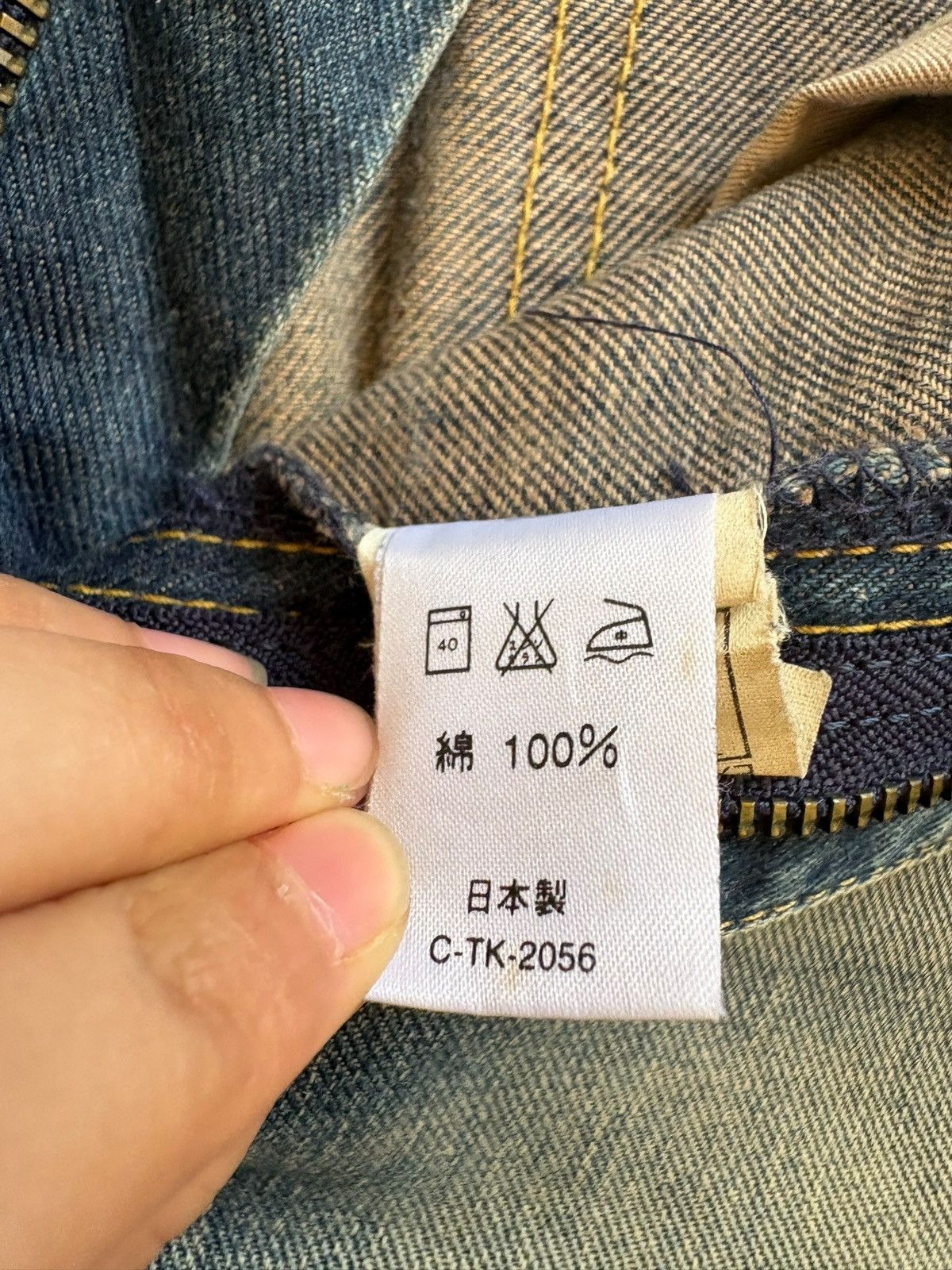 Japanese Brand × Lee Vintage Lee Rusty Mud Wash Distressed Loose Baggy Jeans Size US 29 - 12 Thumbnail