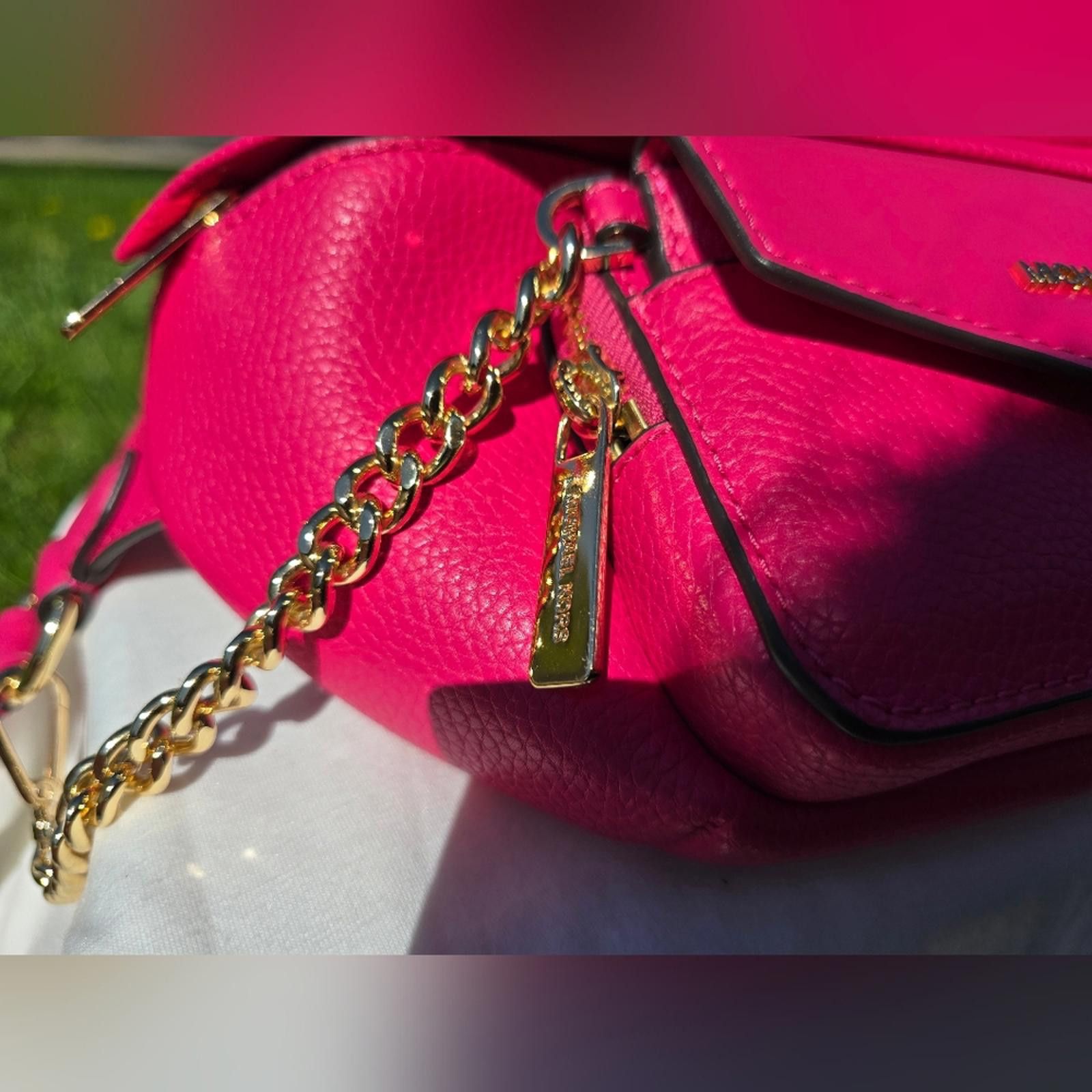Michael Kors Michael Kors Pink Maisie Large Pebbled 2-in-1 Sling Pack Size ONE SIZE - 2 Thumbnail
