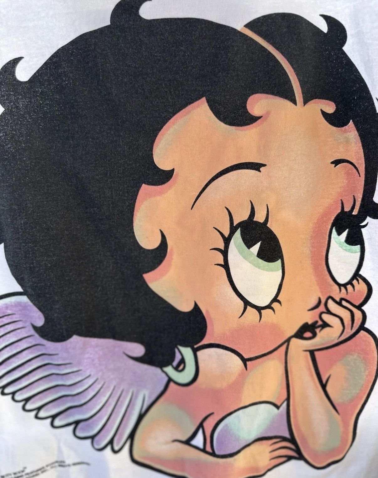 Changes VTG Betty Boop Shirt Angel Wings Double Sided NOS Size US M / EU 48-50 / 2 - 3 Thumbnail