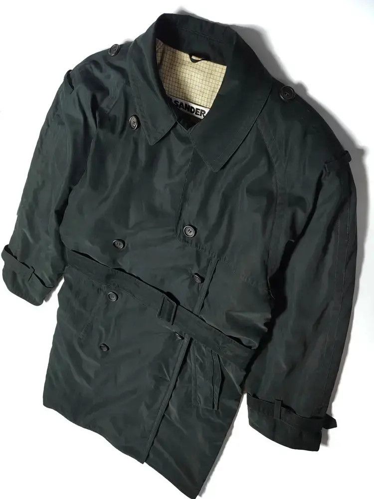 Jil Sander Vintage Jil Sander J+ Coat Jacket Double Breasted Size L / US 10 / IT 46 - 1 Thumbnail