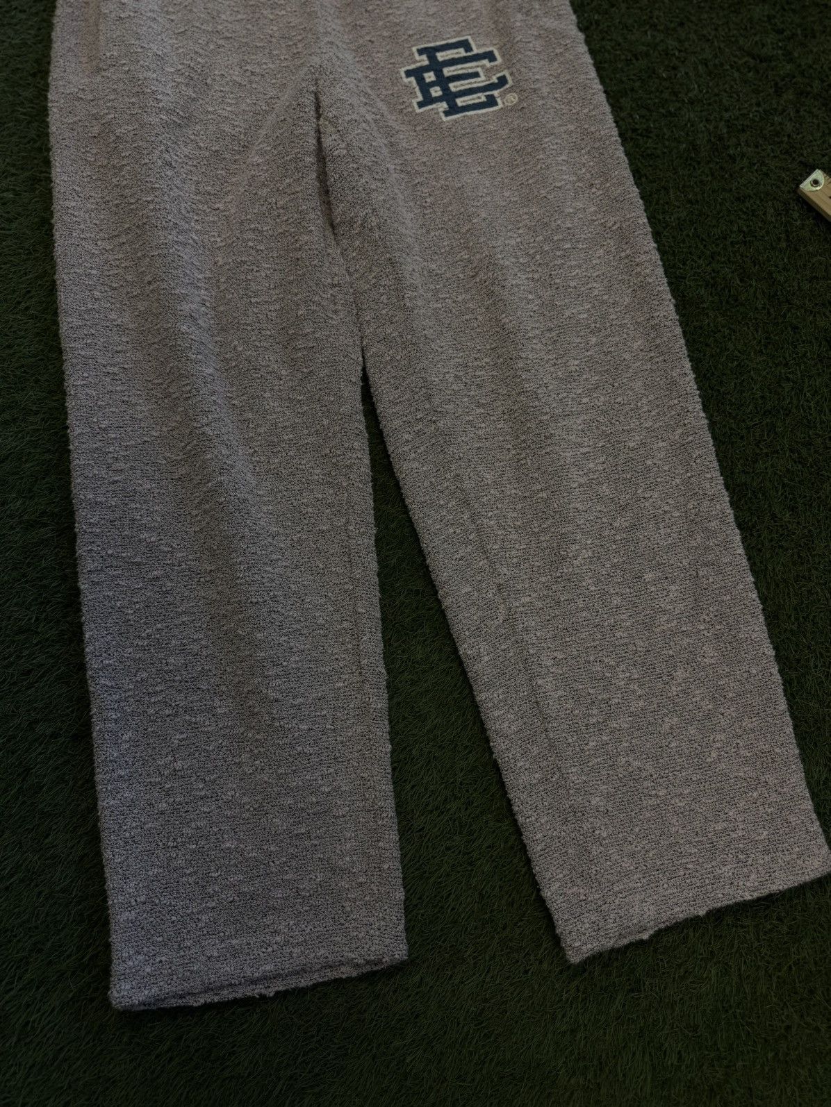 Eric Emanuel Eric Emanuel FW21 Purple Blue Boucle Sweatpants Size (M) Size US 31 - 2 Thumbnail