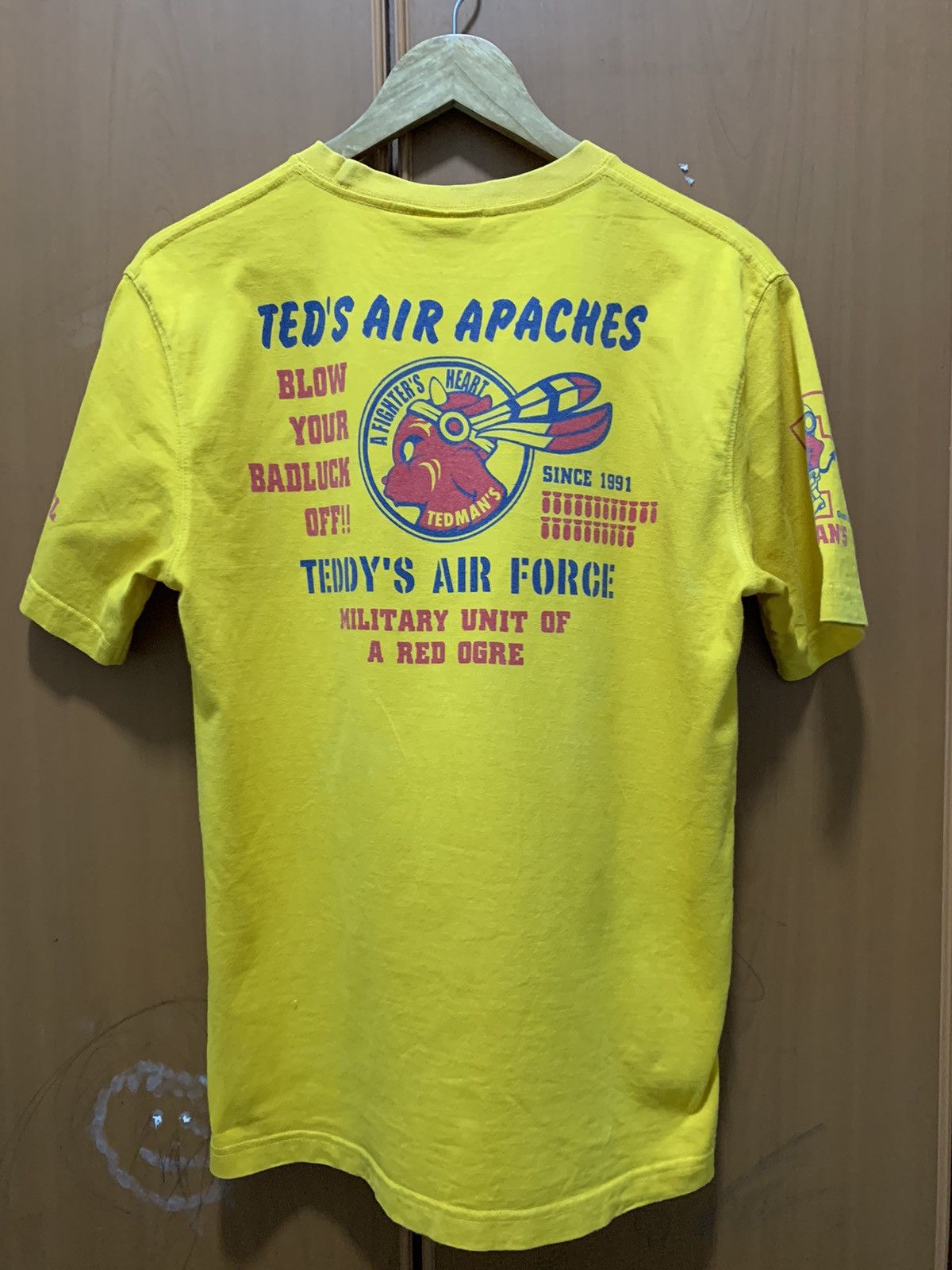 Tedman Ted Company US Air Force Ted's Air Apache T-Shirt Size US M / EU 48-50 / 2 - 6 Thumbnail