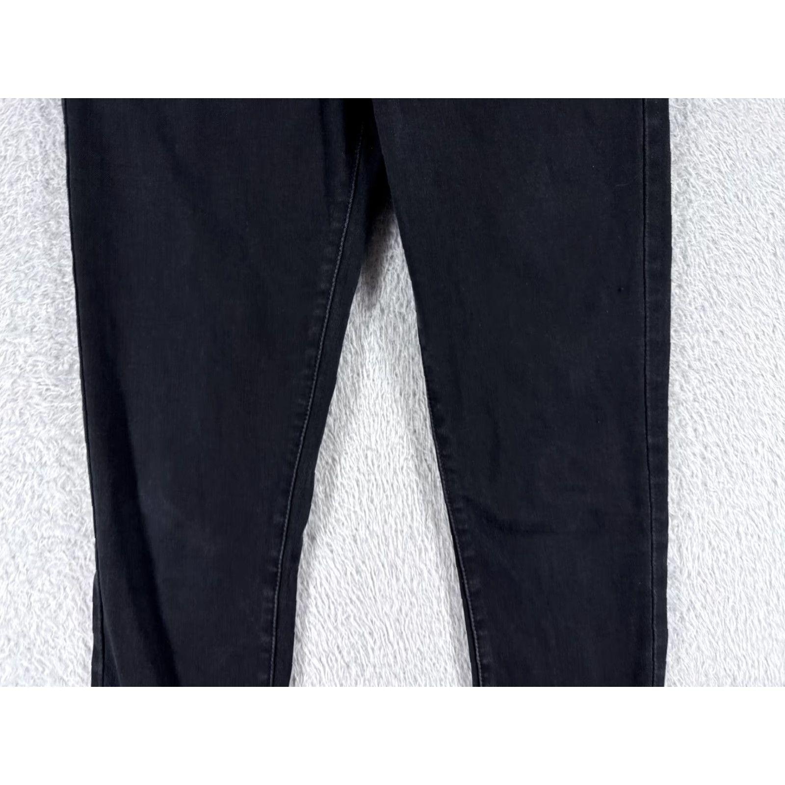 Levi's Levi's Jeans Women 28 Black Denim 700 Series Skinny High Rise 27x29 Cotton 5-Pocket Distressed Stretch Vintage: No Size 28" / US 6 / IT 42 - 3 Thumbnail