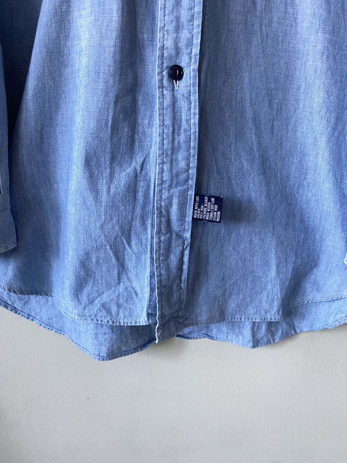 Polo Ralph Lauren Polo Sport Ralph Lauren Vintage Pocket Shirt Size US L / EU 52-54 / 3 - 3 Thumbnail