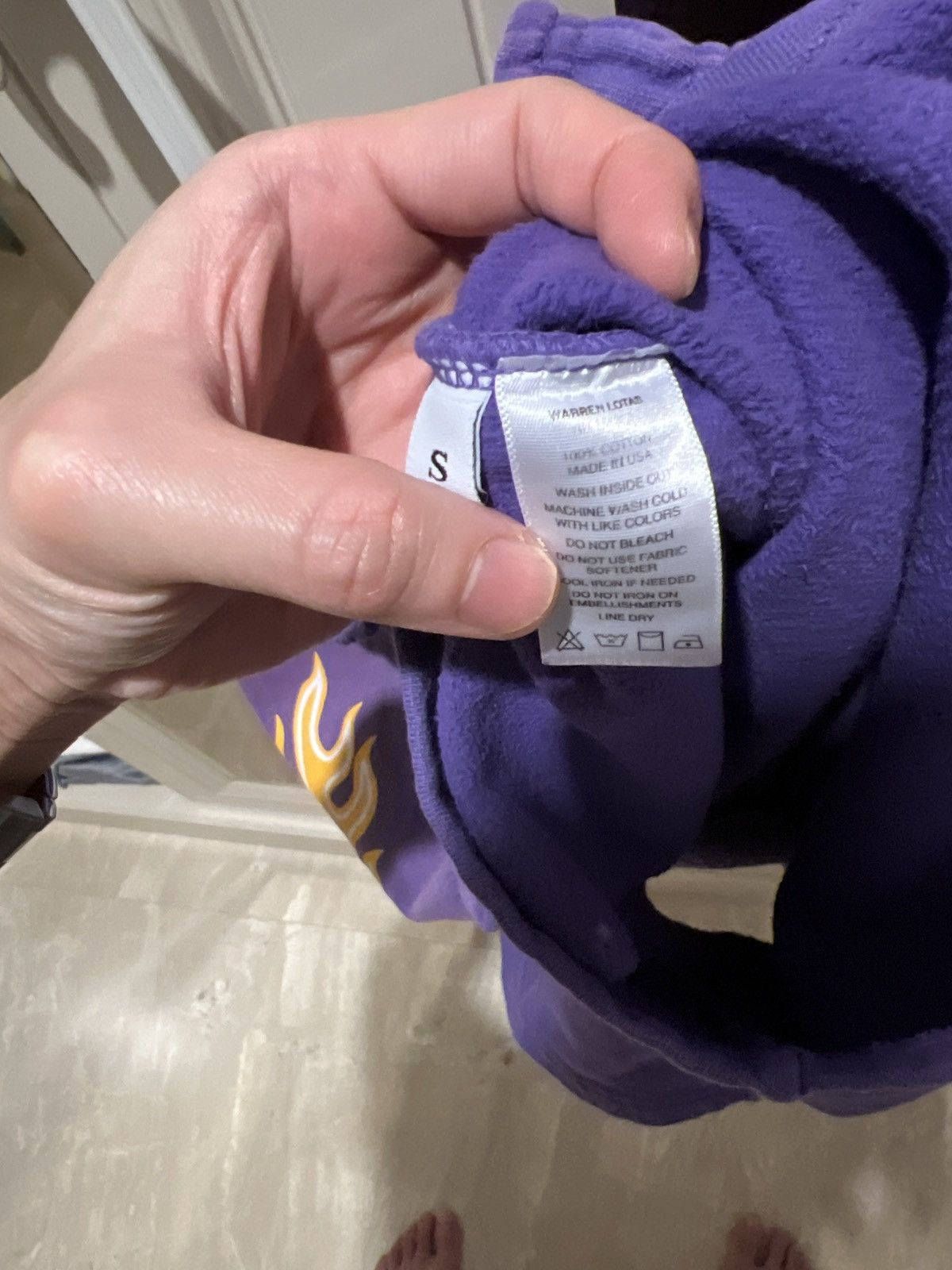 Warren Lotas Warren Lotas Lakers Shorts S Size US 30 / EU 46 - 3 Thumbnail