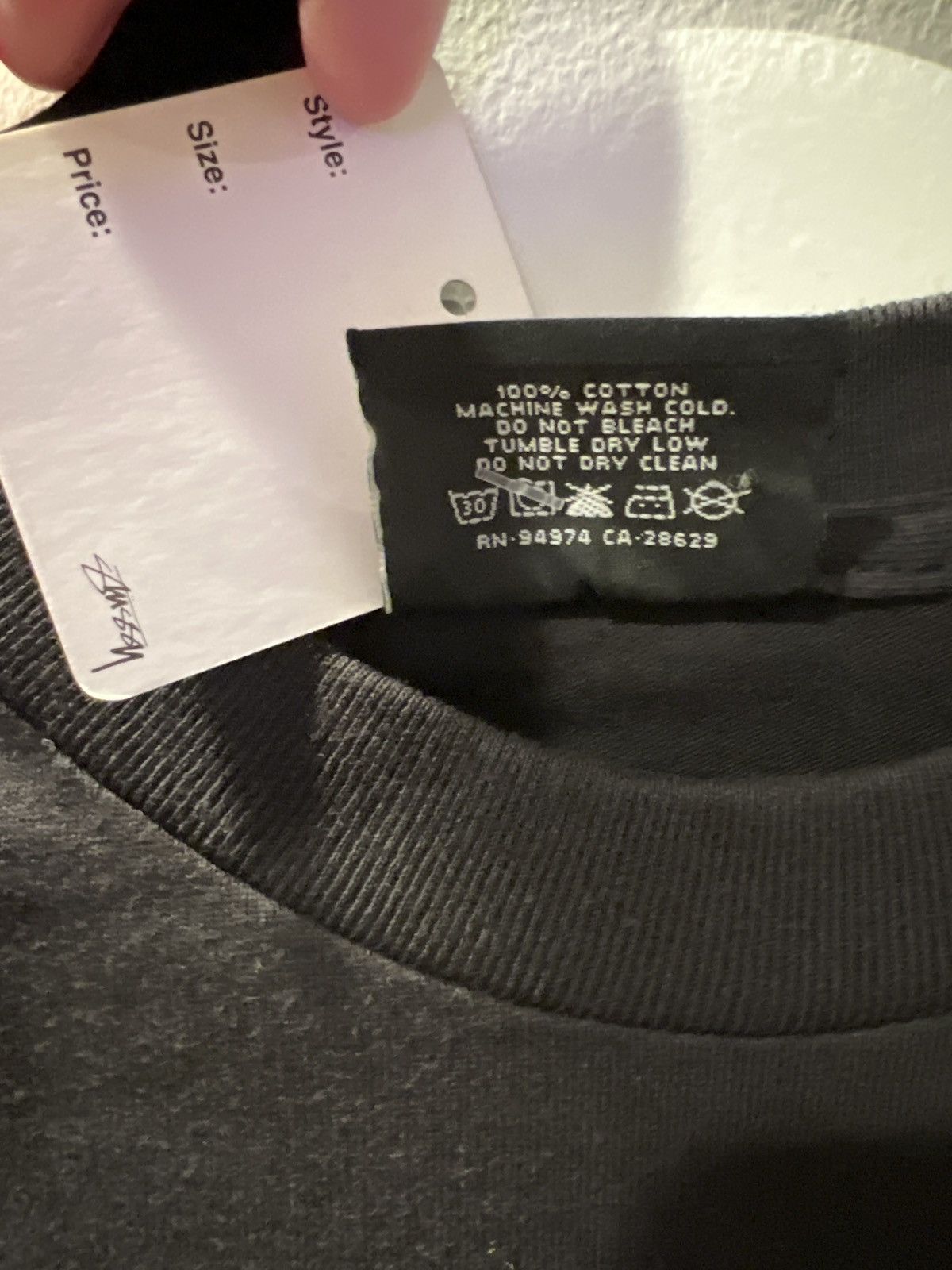 Neighborhood × Stussy New w/ Tag 2008 Stussy x NEIGHBORHOOD Boneyards Tee Size US L / EU 52-54 / 3 - 5 Thumbnail