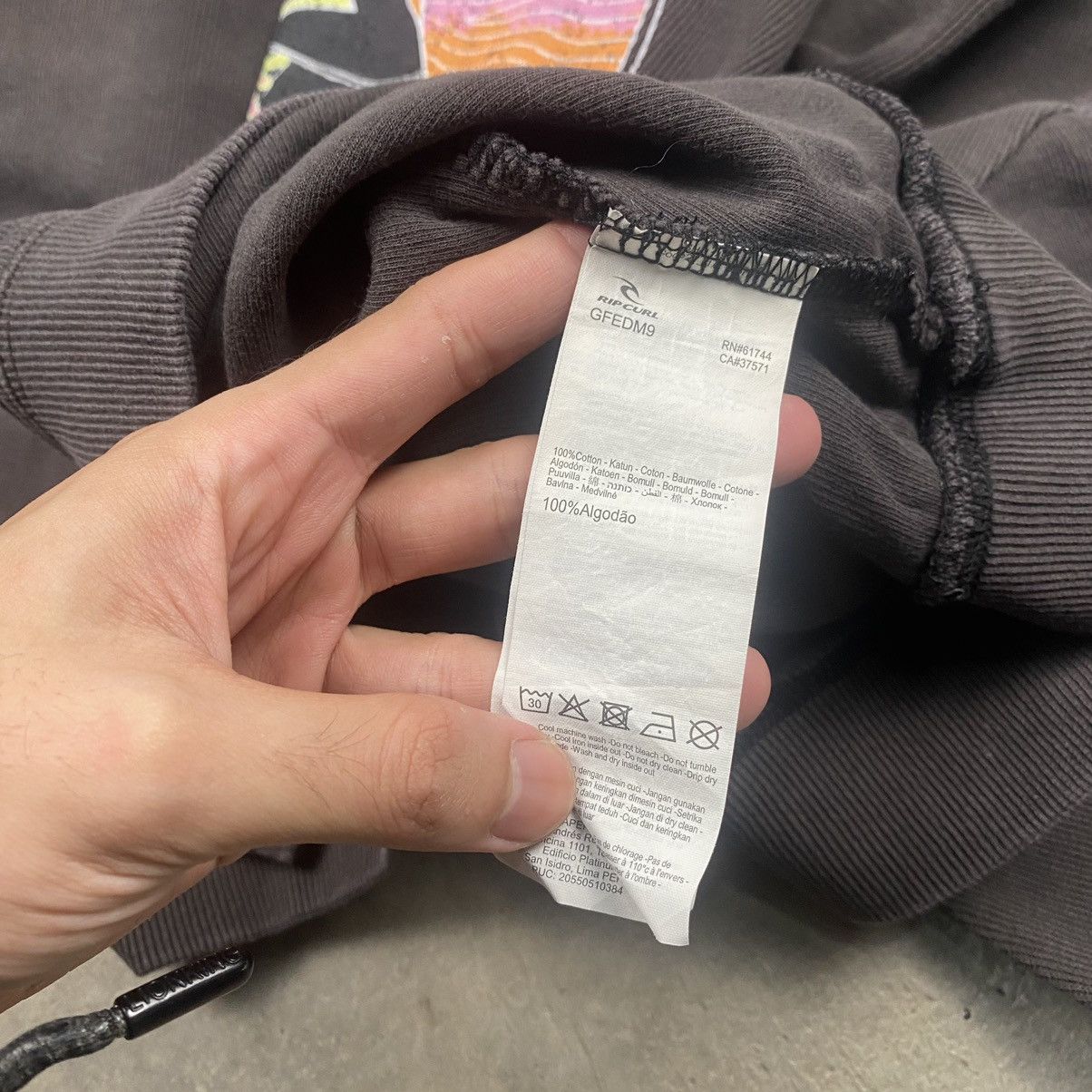 Rip Curl × Vintage y2k Ripcurl Dark Brown Boxy Oversize Crewneck Size US M / EU 48-50 / 2 - 5 Thumbnail