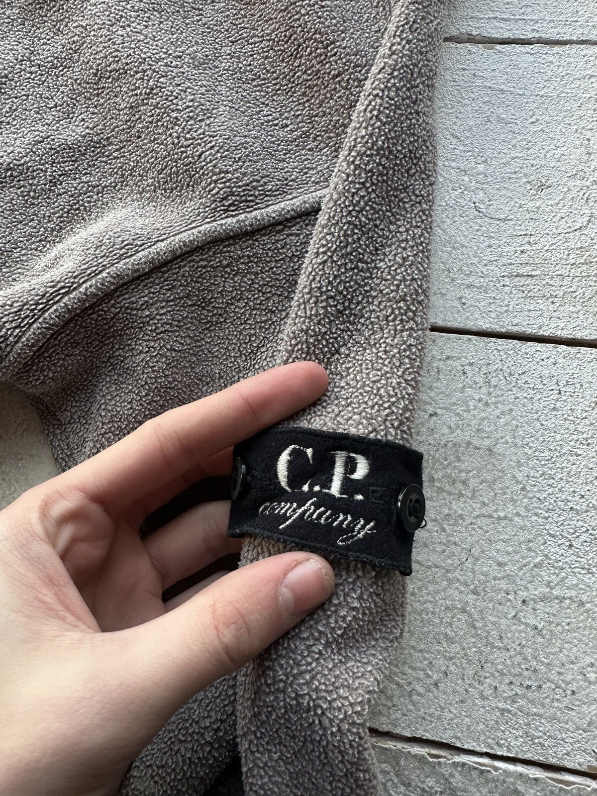C.P. Company 🚨 C.P COMPANY PATCH FLEECE ZIP JUNIOR WITH LOGO 8/128 size Size US XXS / EU 40 - 8 Thumbnail