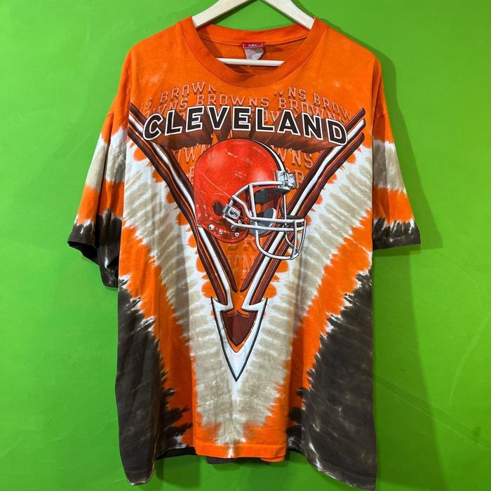 tie dye cleveland browns shirt