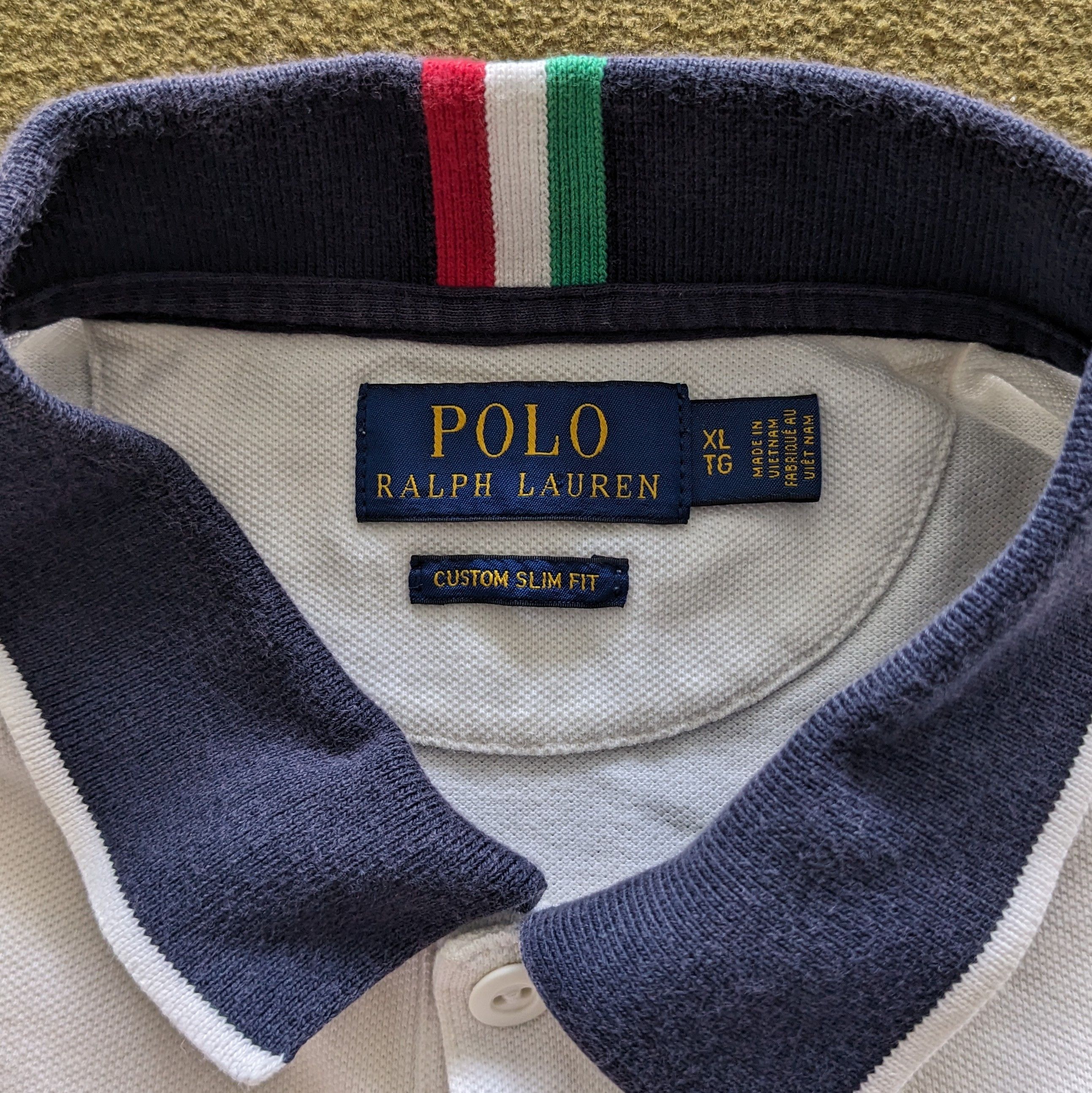 Vintage Vintage ITALIA Polo Ralph Lauren Luxury Brand T-shirt Size US XL / EU 56 / 4 - 5 Thumbnail
