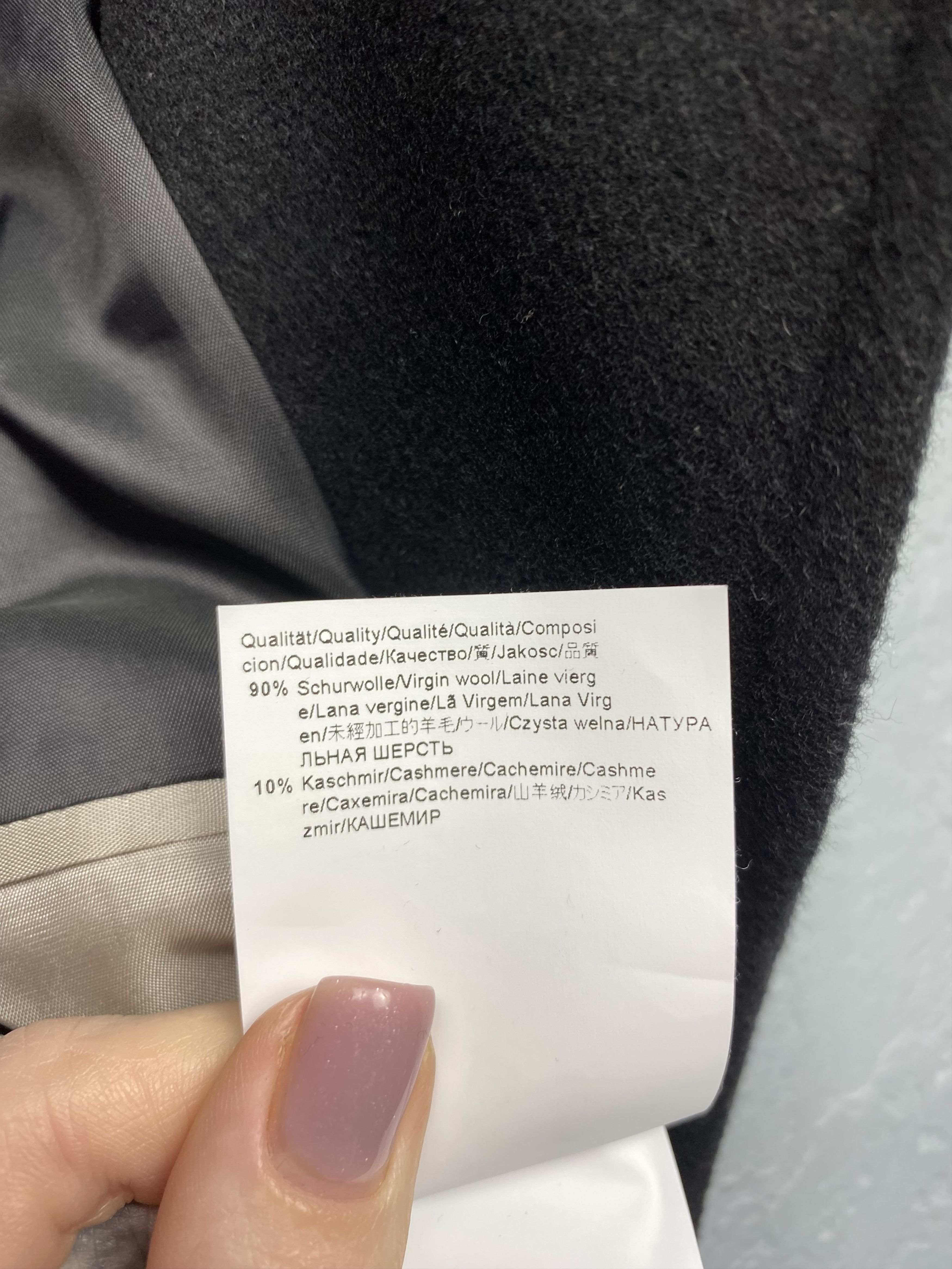 Hugo Boss Hugo Boss Vintage Mens Cashmere-Wool Coat Jacket Size US XL / EU 56 / 4 - 7 Thumbnail