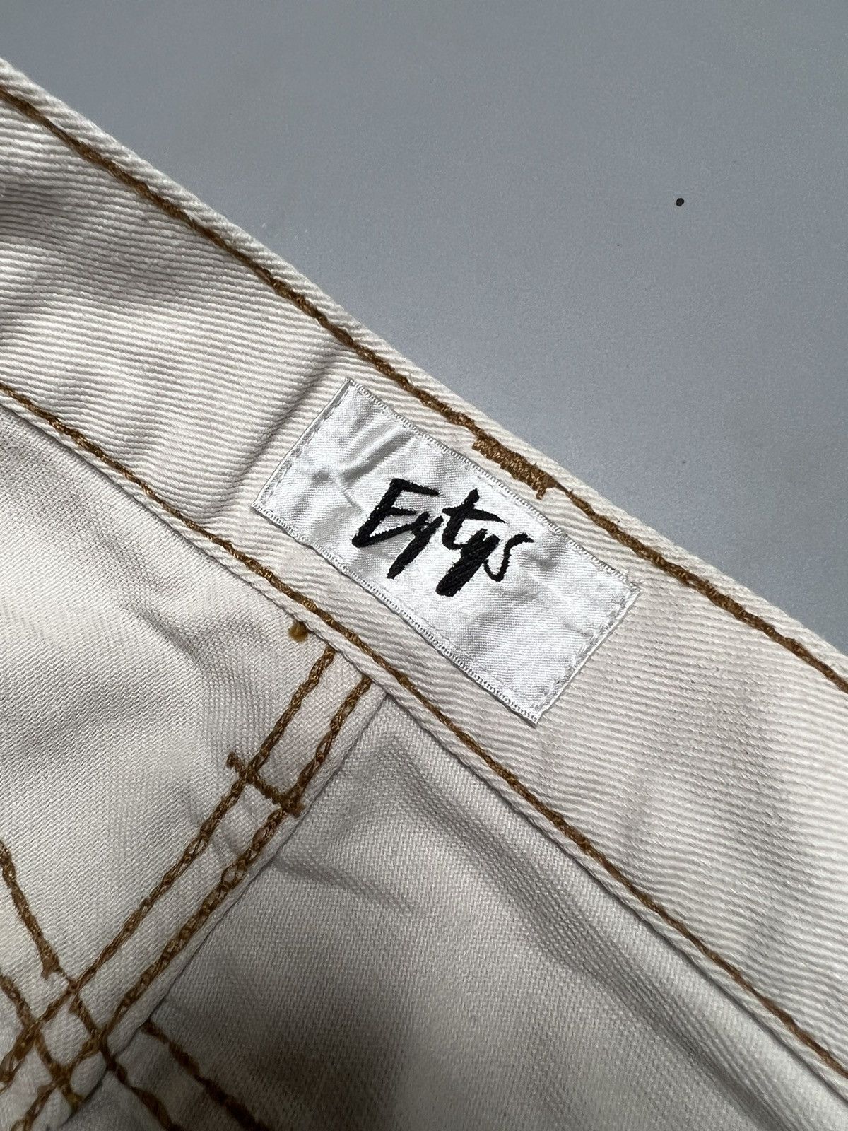 Eytys Eytys Benz Twill Ecru Pants Size 27" / US 4 / IT 40 - 8 Thumbnail