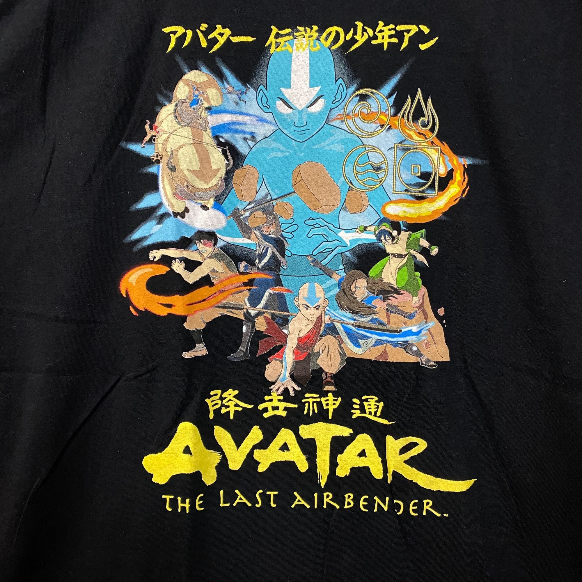 Nickelodeon Avatar The Last Airbender Four Elements Team Avatar Graphic Size US L / EU 52-54 / 3 - 2 Thumbnail