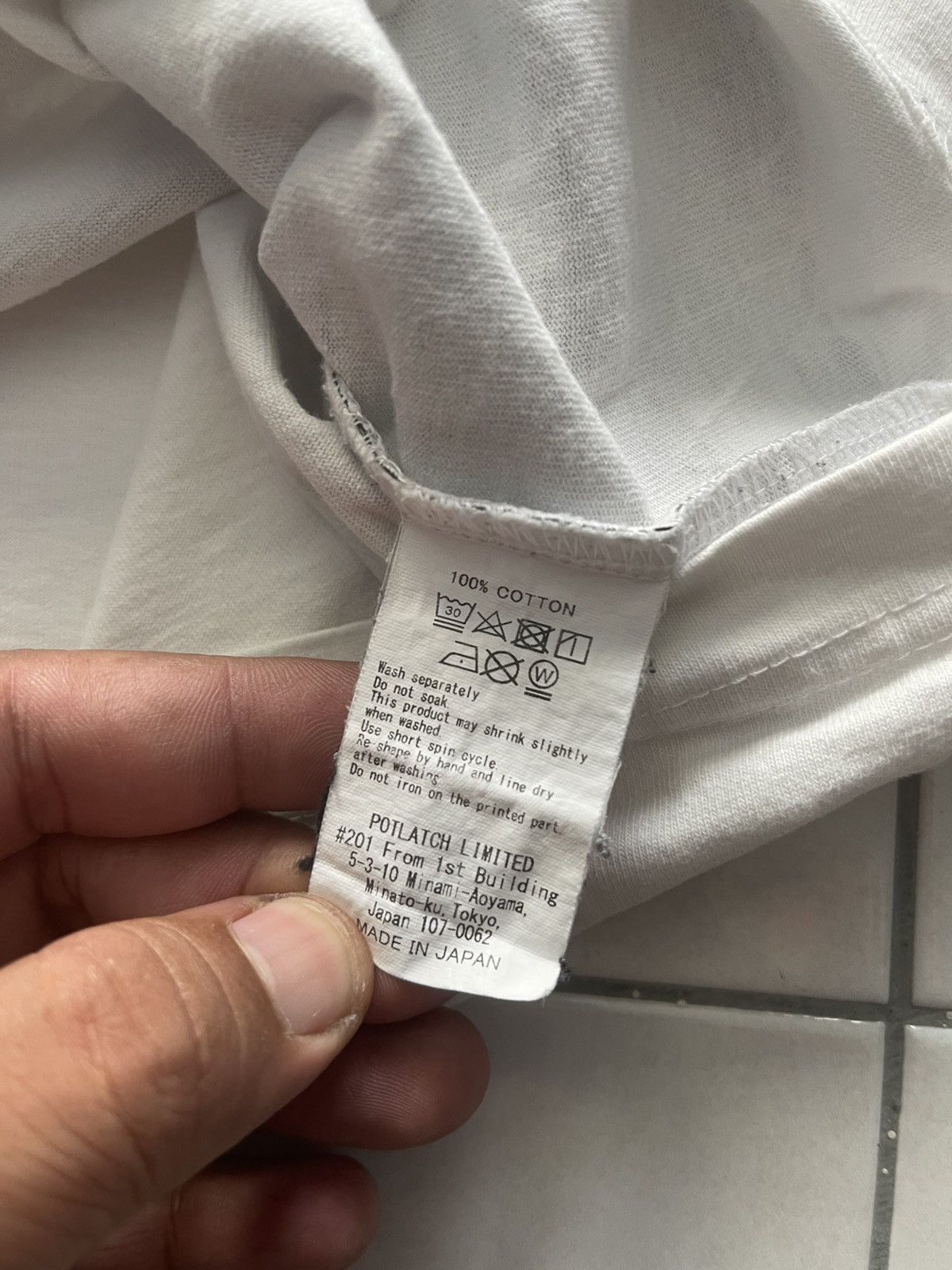 Cav Empt × Japanese Brand VINTAGE CAV EMPT WORLD OF POTENTIALITIES TEE VERY RARE Size US XL / EU 56 / 4 - 9 Thumbnail