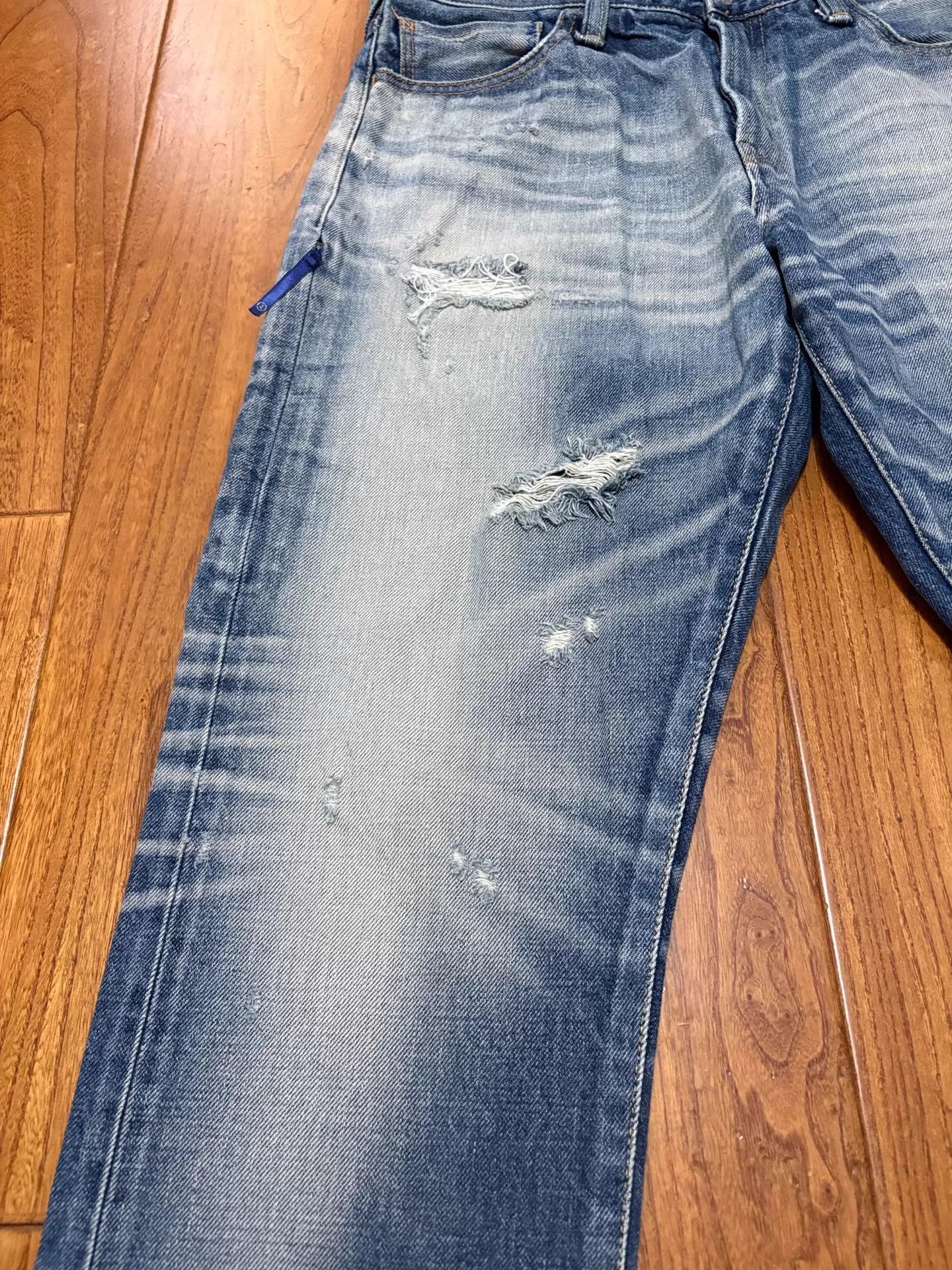 Vanquish VANQUISH & FRAGMENT Jeans W30 Intense Wash L Bolt Size US 30 / EU 46 - 6 Thumbnail