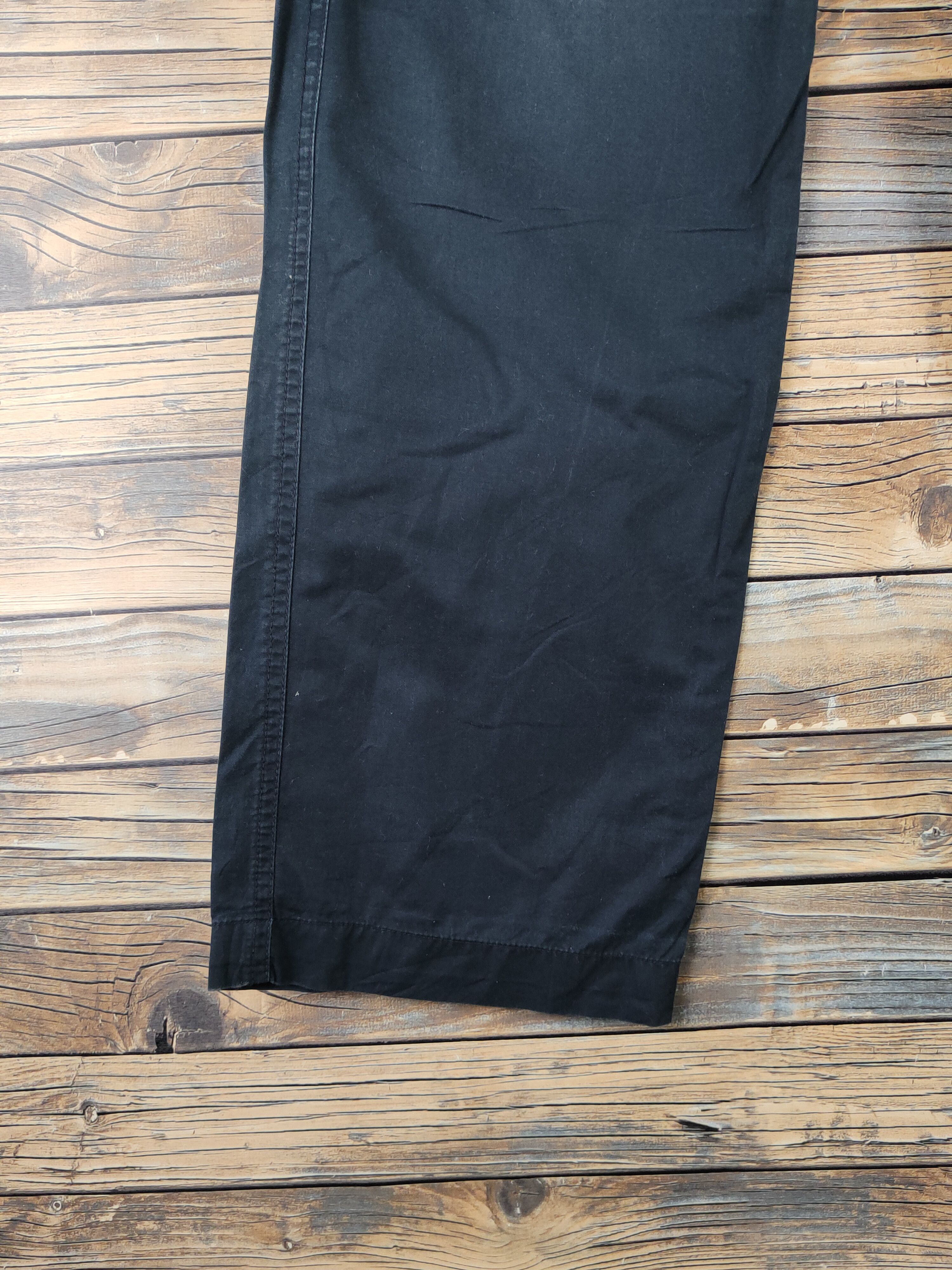 Japanese Brand DL Design United Black Multipocket Cargo Pants #1339 Size US 27 - 4 Thumbnail