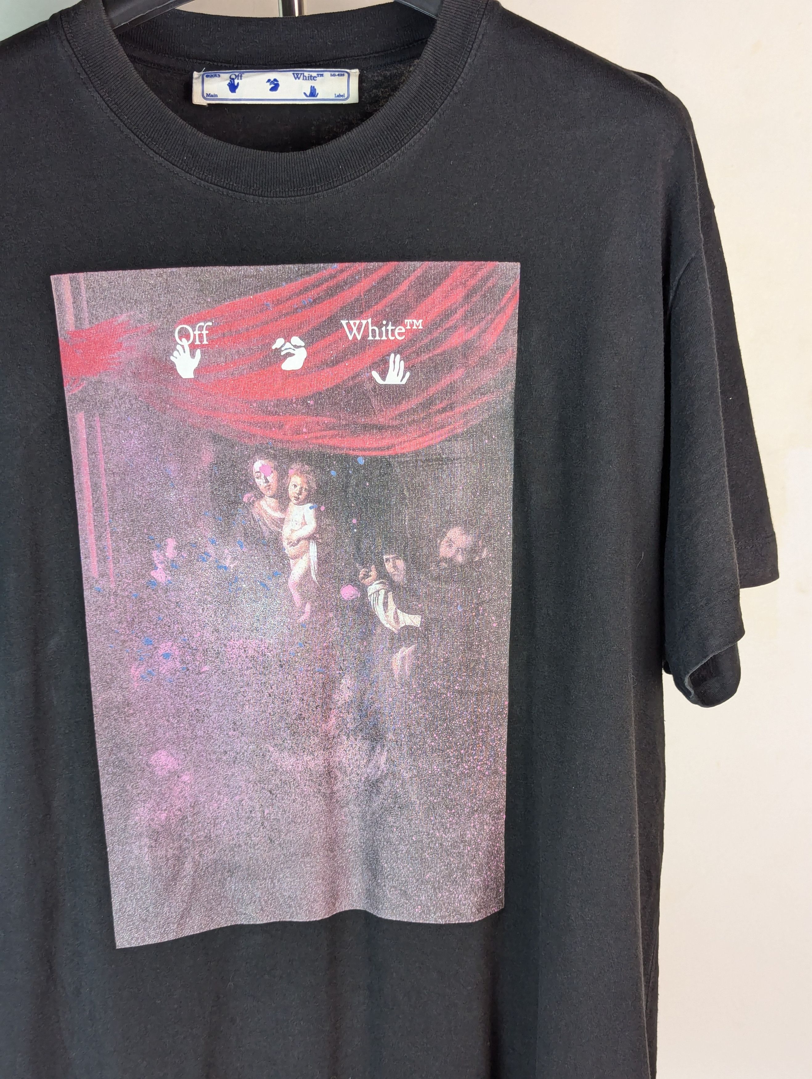 Off-White Off White Caravaggio T Black Xs Oversized Size US S / EU 44-46 / 1 - 4 Thumbnail