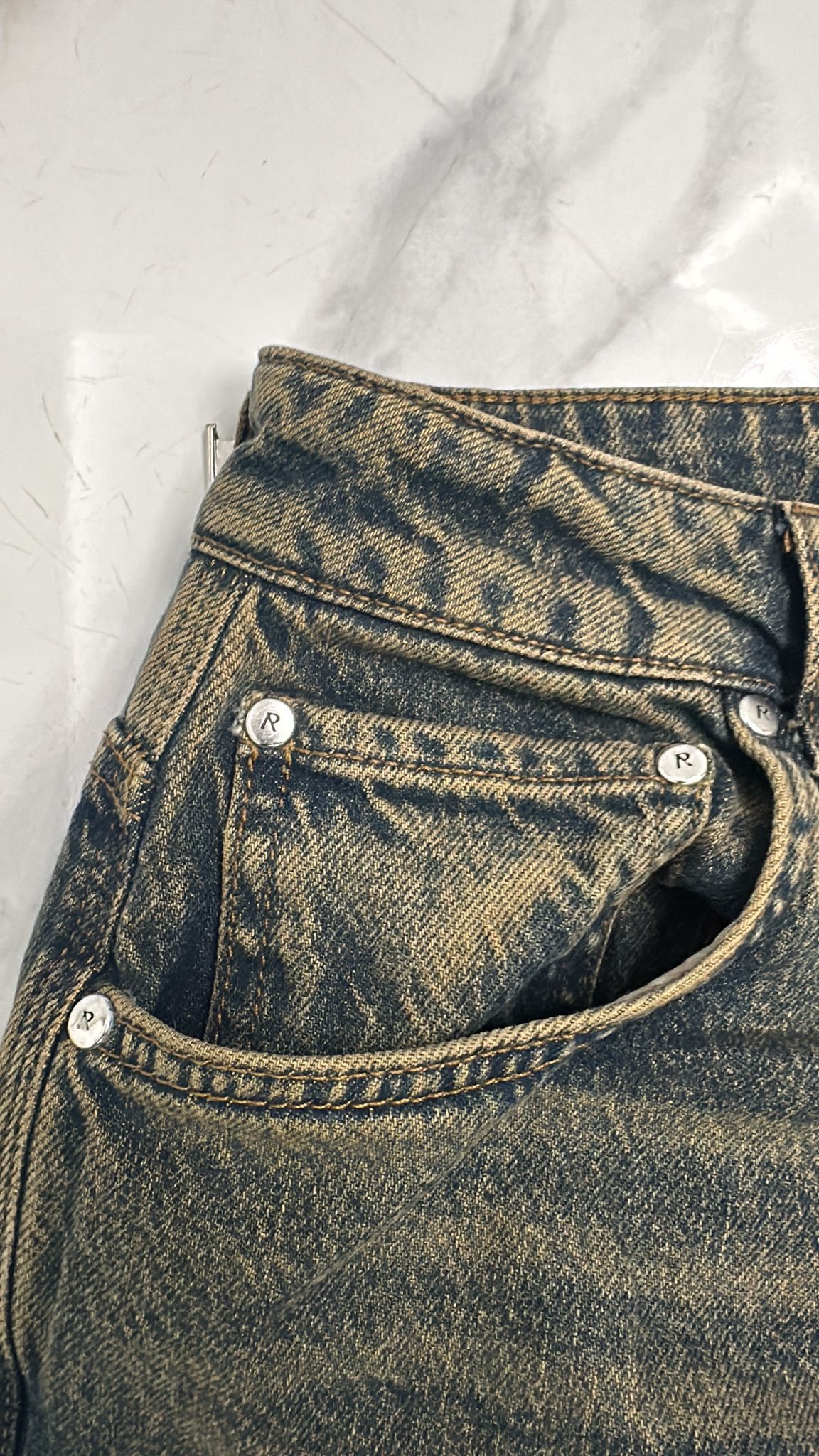 Represent Clo. × Vintage Represent Sample Denim Jean Size 32 Size US 32 / EU 48 - 4 Thumbnail
