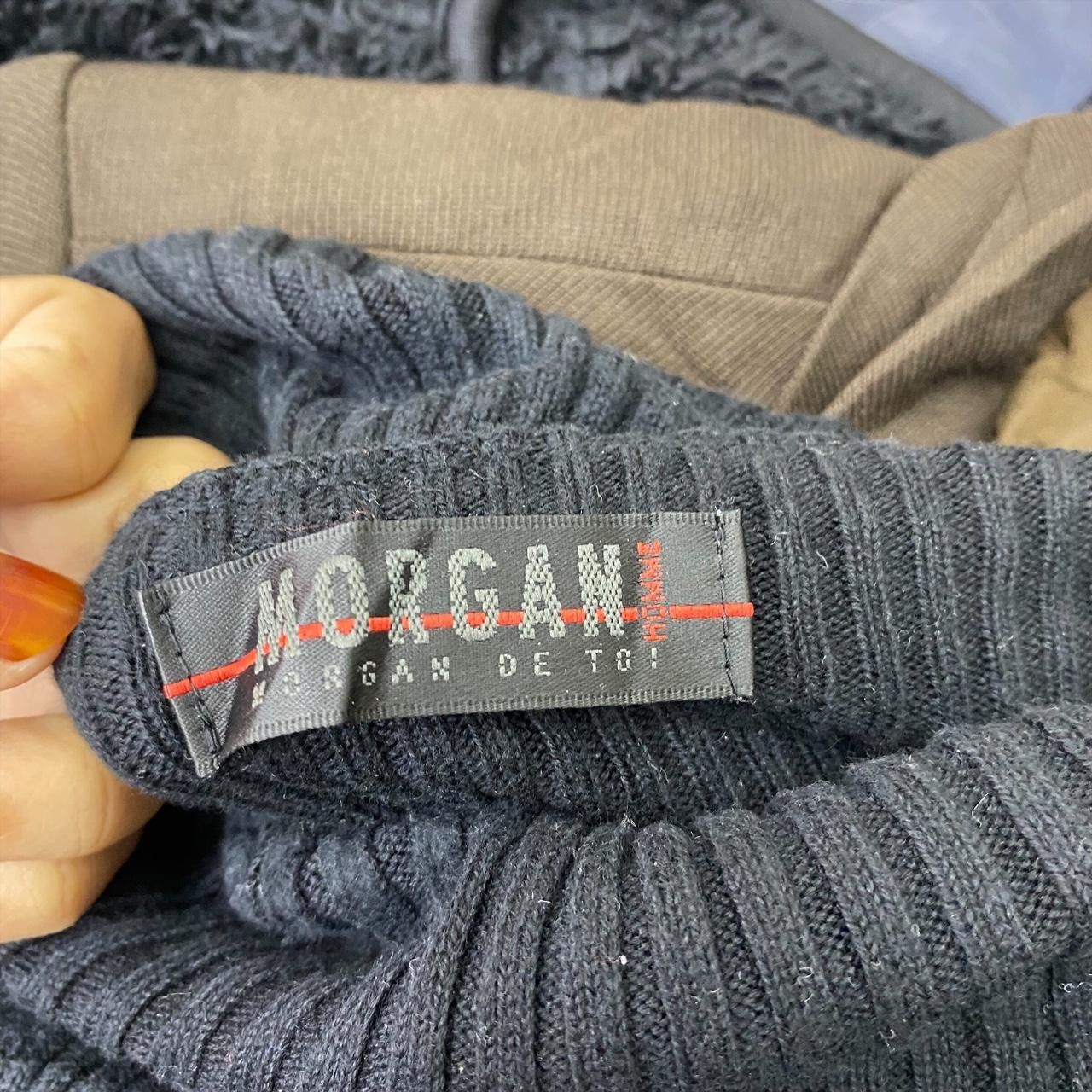 Morgan Homme Vtg 90’ MORGAN HOMME PARIS De Toi Knitwear Sweatshirt Size US XS / EU 42 / 0 - 4 Thumbnail