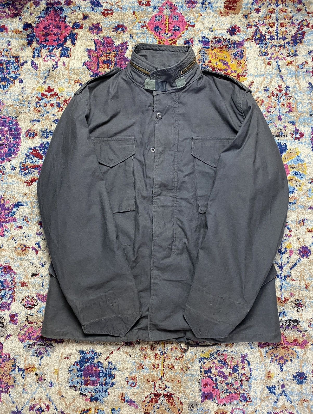 Alpha Industries × Vintage RN35569 Alpha Industries Coat Cold Weather Man's Field Parka Size US L / EU 52-54 / 3 - 2 Thumbnail